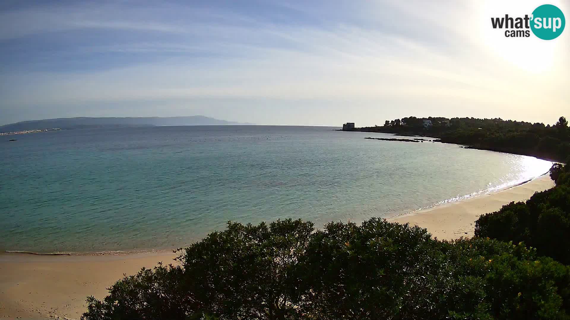 Webcam spiaggia Lazzaretto | Alghero | Sardegna