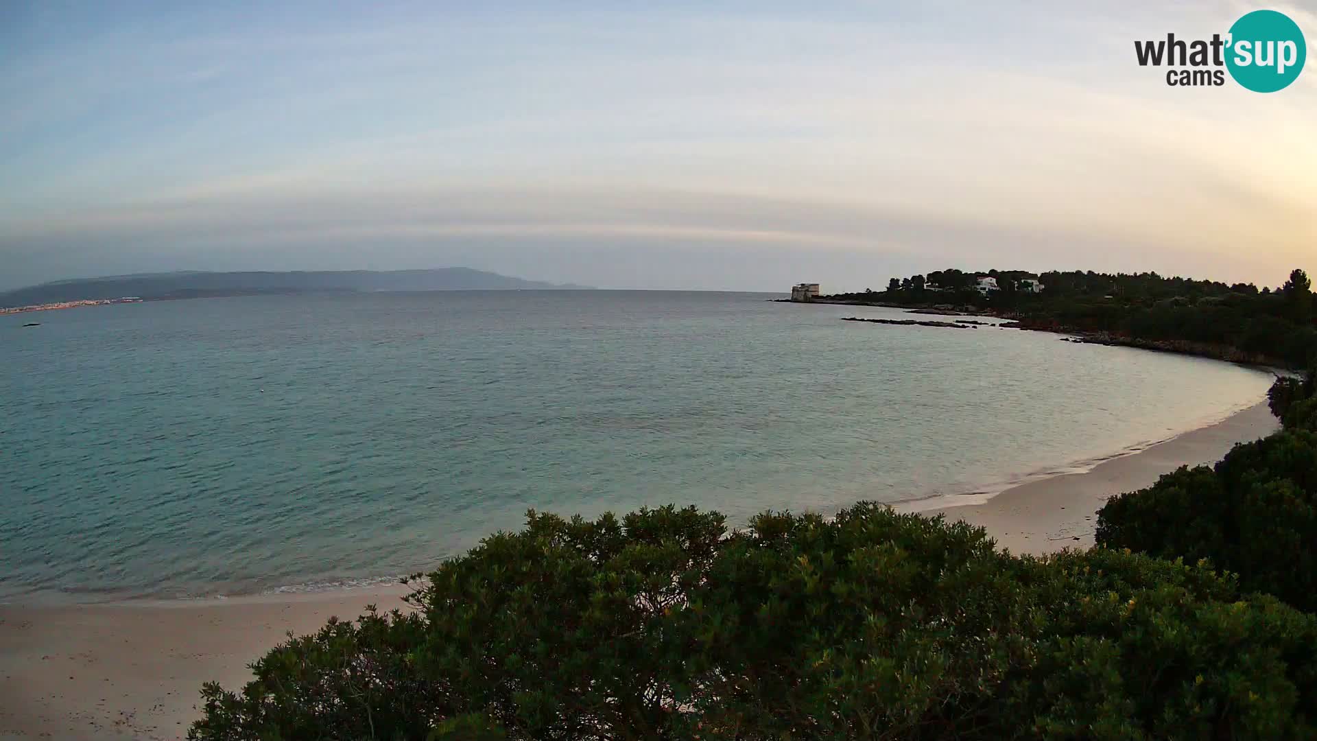 Webcam Lazzaretto beach | Alghero | Sardinia