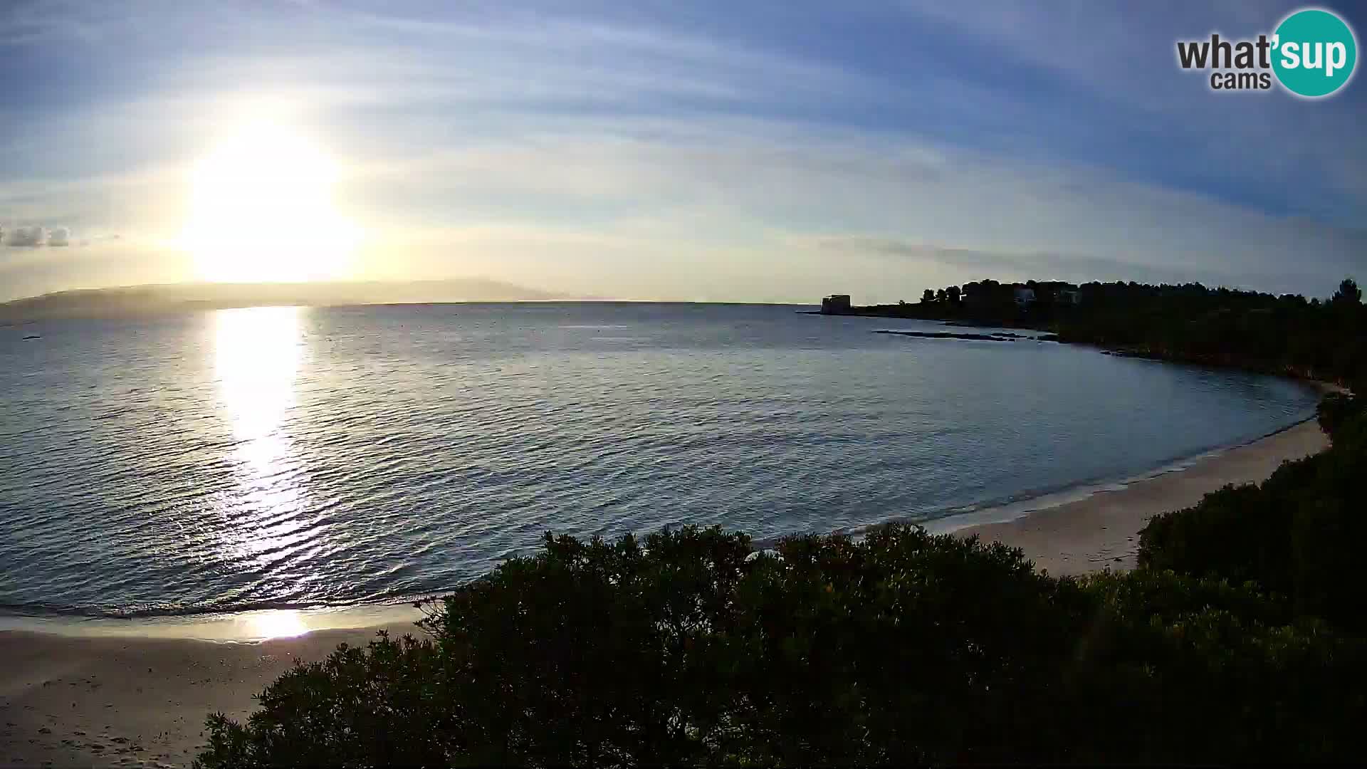 Webcam Lazzaretto Strand | Alghero | Sardinien
