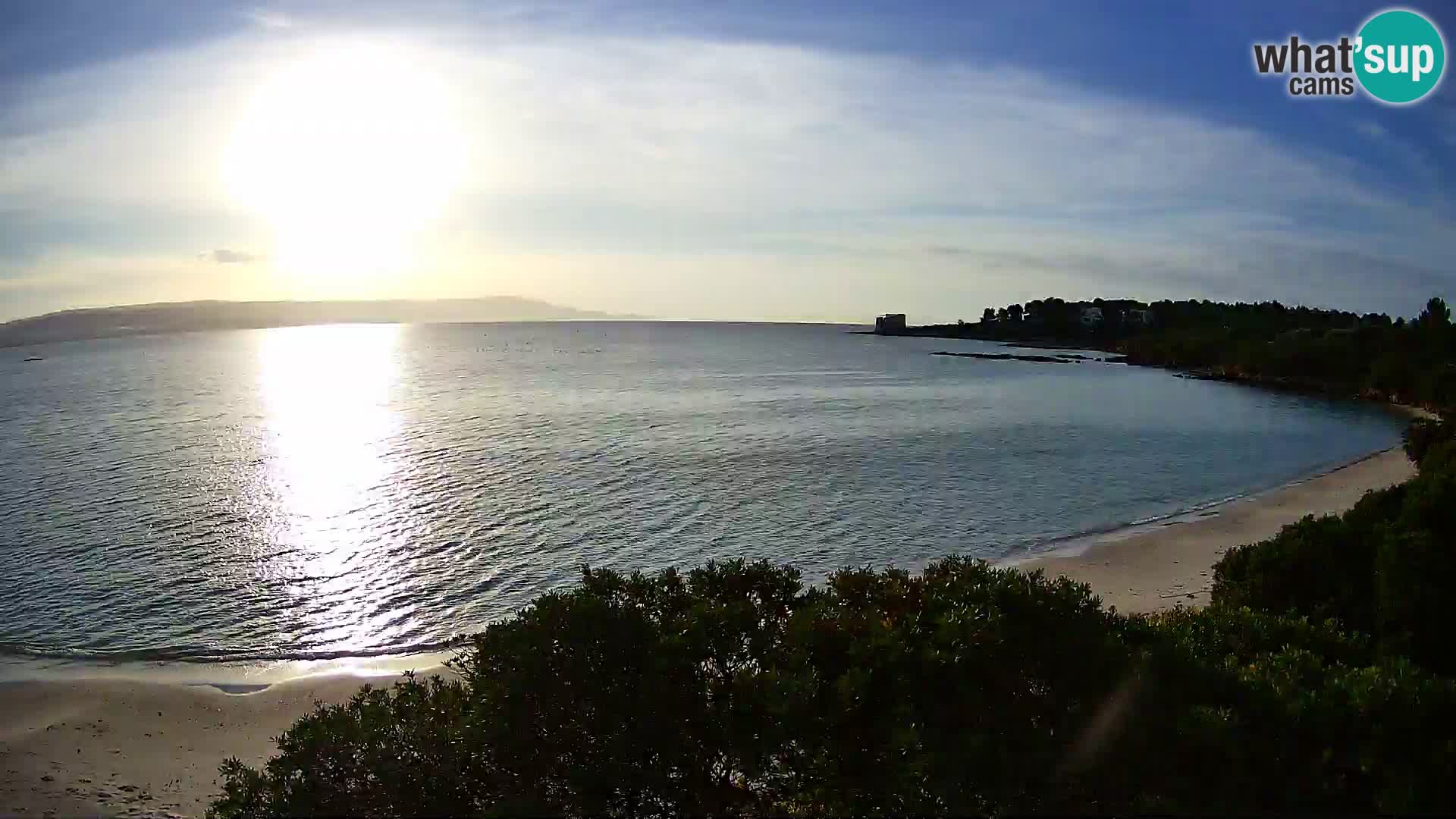 Webcam spiaggia Lazzaretto | Alghero | Sardegna