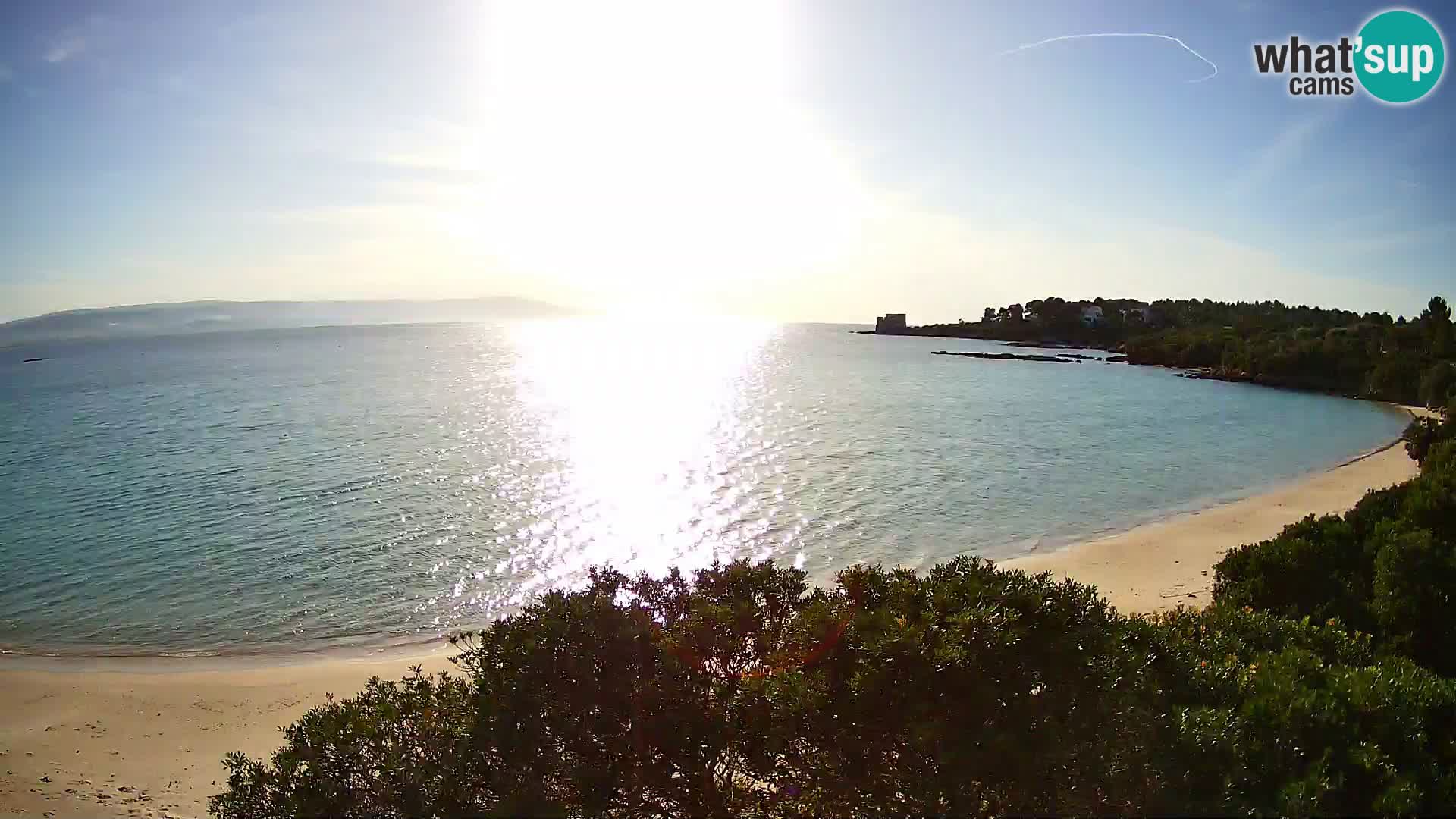 Webcam spiaggia Lazzaretto | Alghero | Sardegna