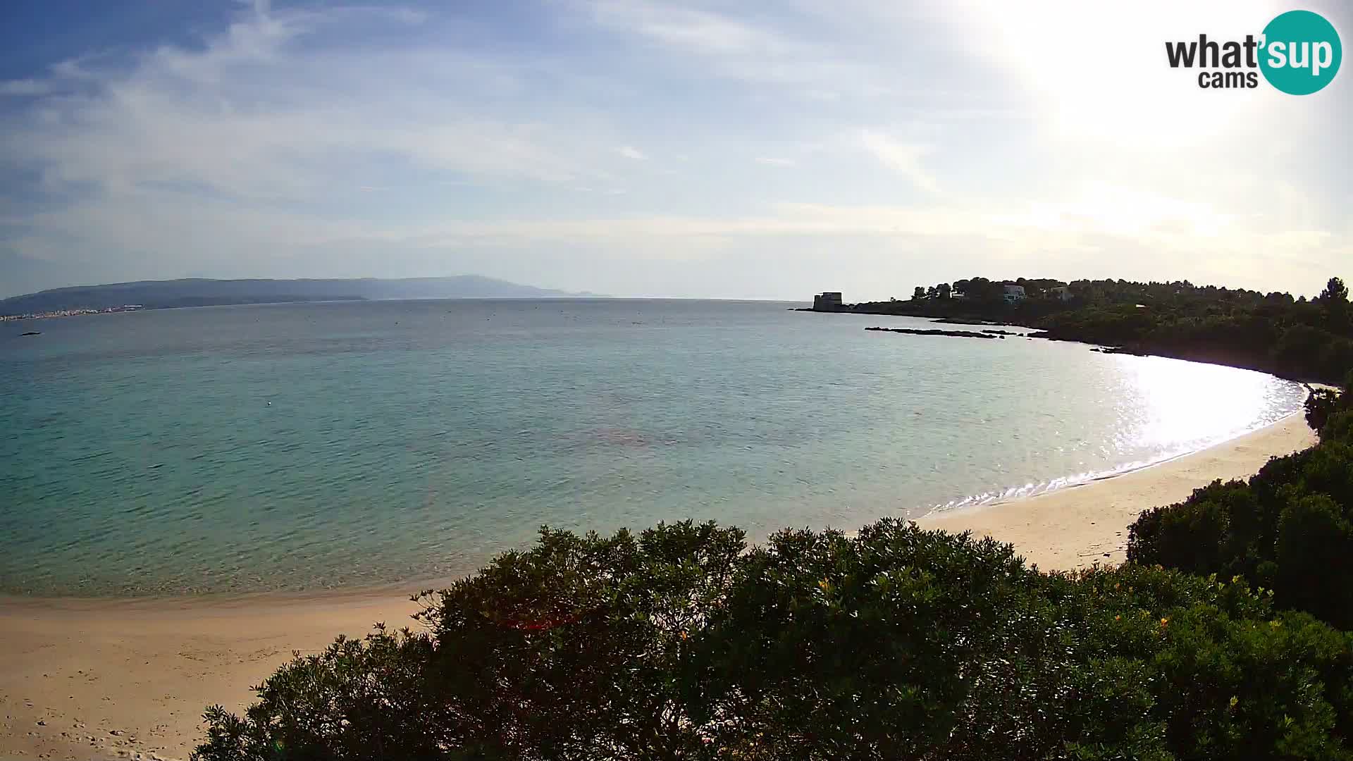 Webcam spiaggia Lazzaretto | Alghero | Sardegna