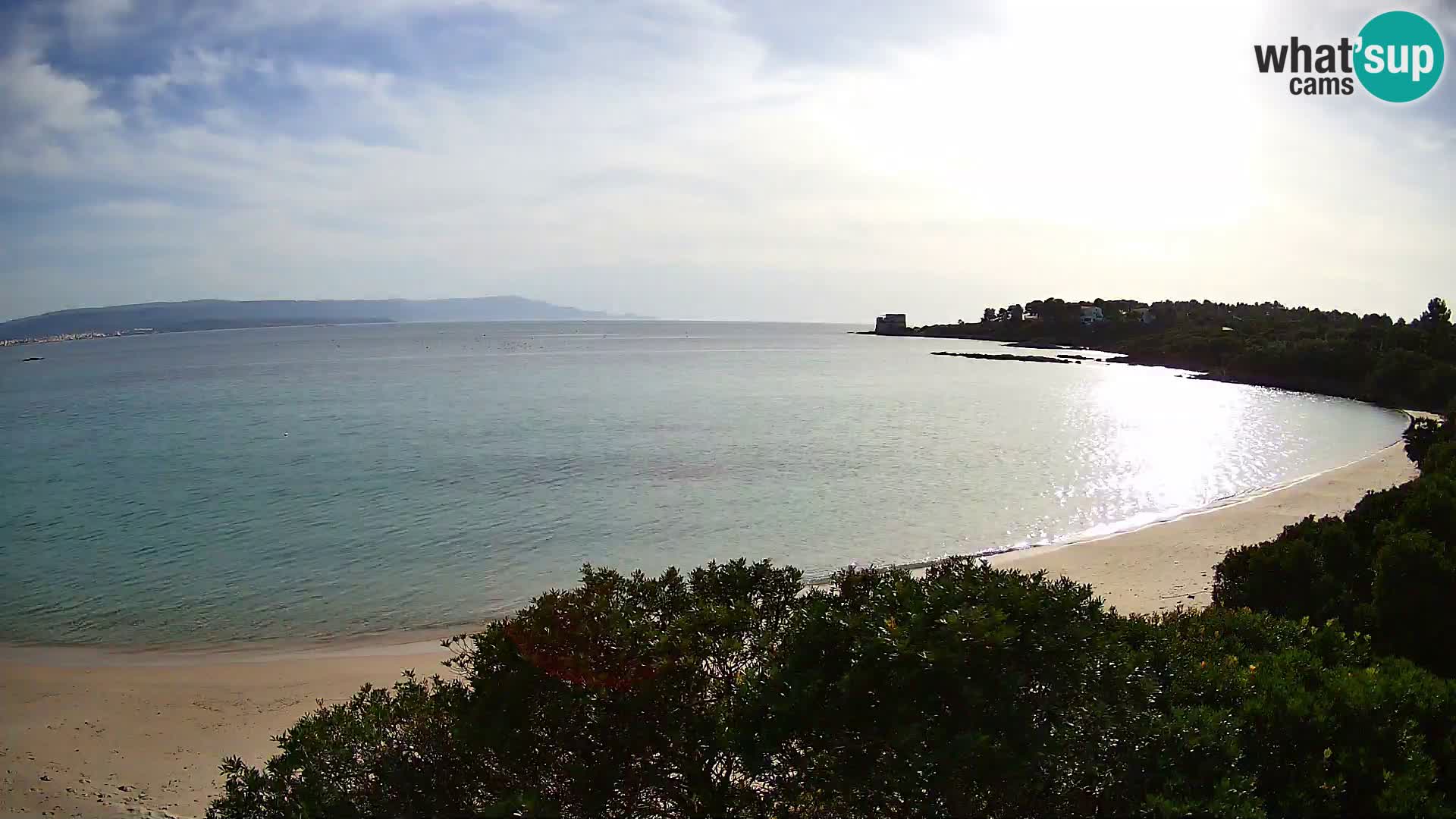Webcam spiaggia Lazzaretto | Alghero | Sardegna