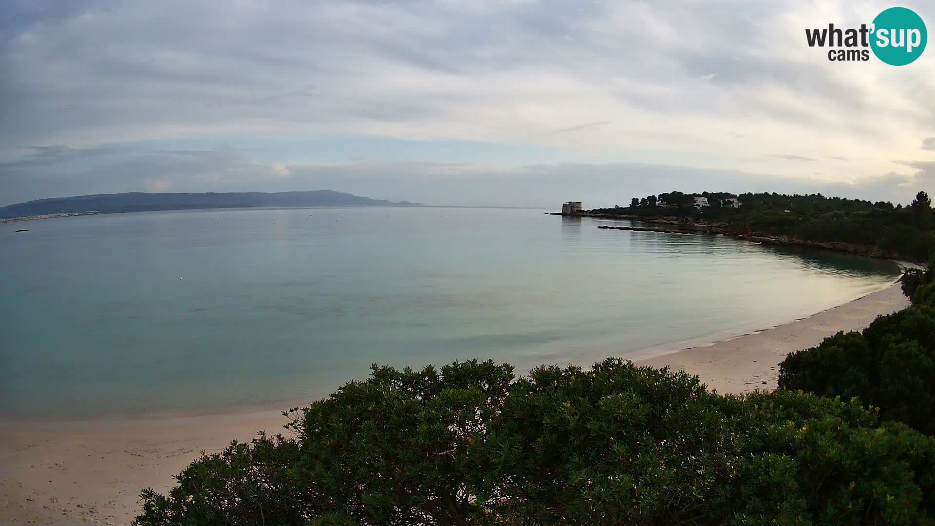 Webcam Lazzaretto Strand | Alghero | Sardinien