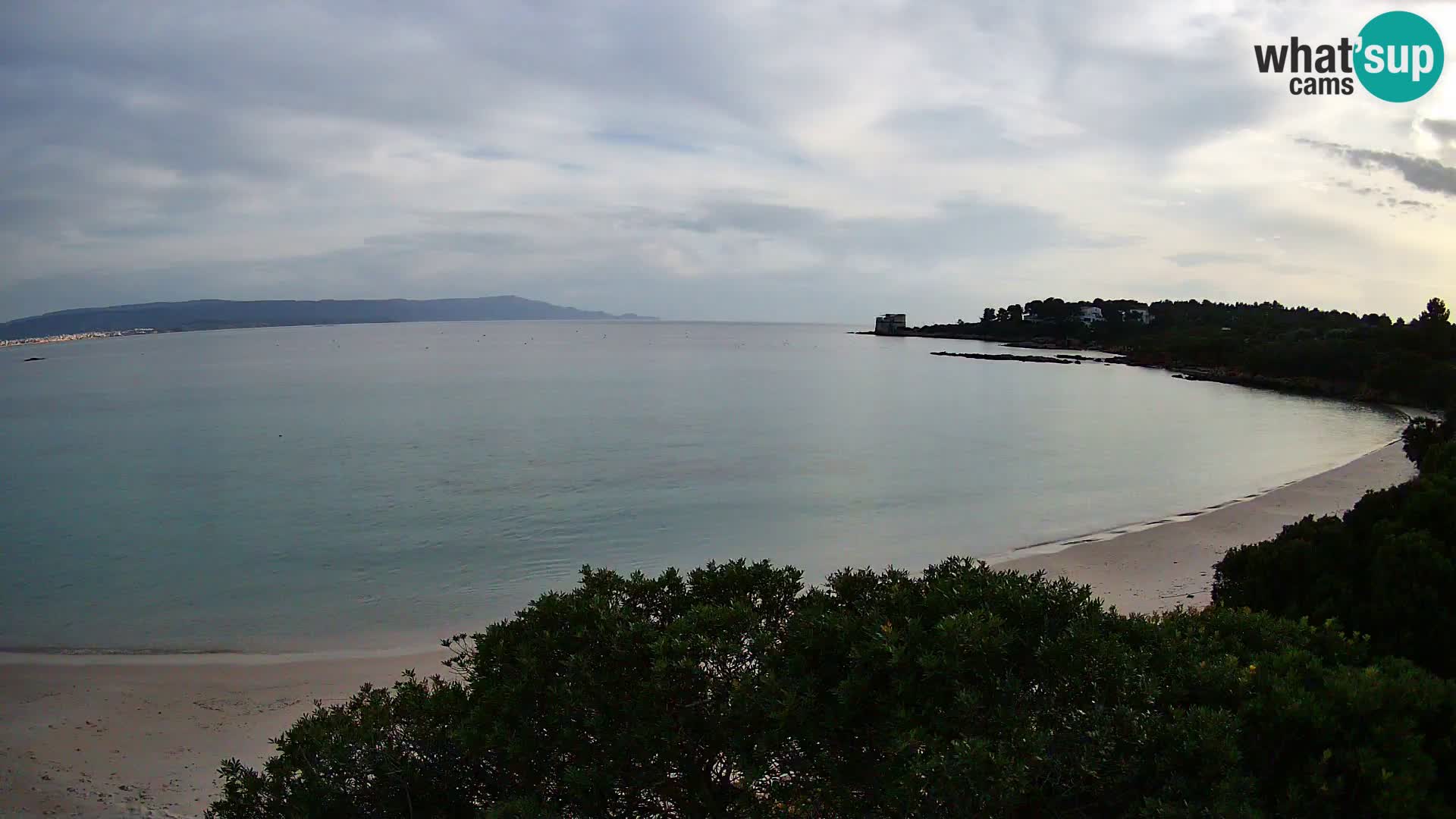 Plage Lazzaretto livecam | Alghero | Sardaigne