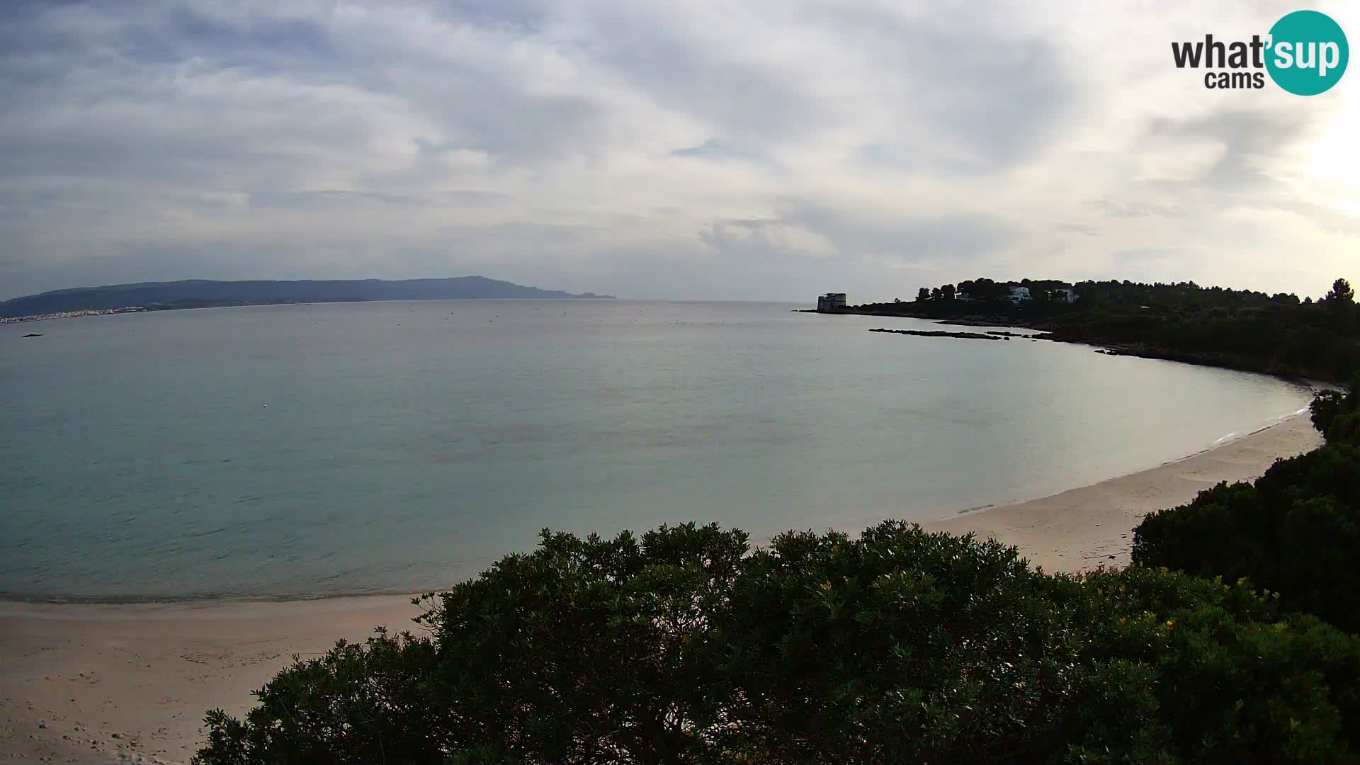 Plage Lazzaretto livecam | Alghero | Sardaigne