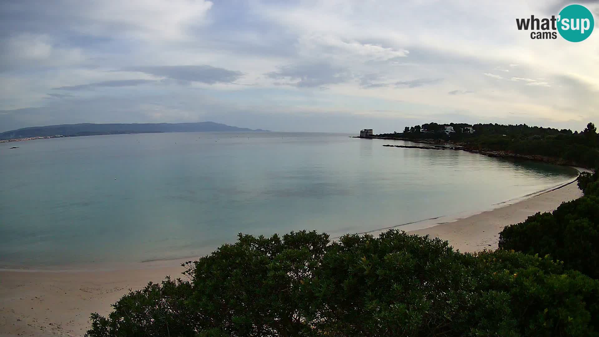 Webcam Lazzaretto Strand | Alghero | Sardinien