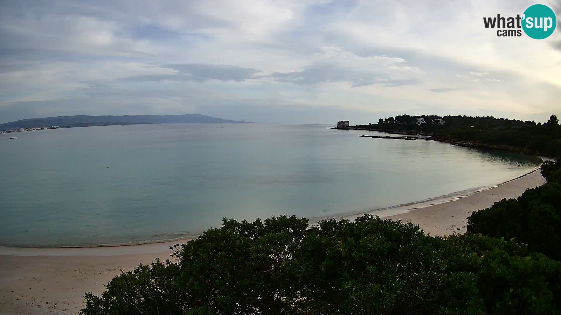 Webcam Lazzaretto beach | Alghero | Sardinia