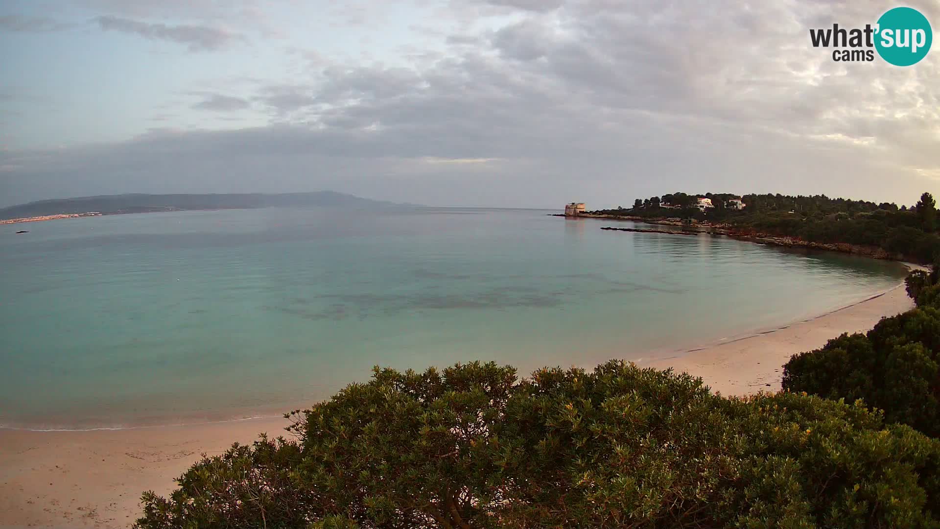 Webcam Lazzaretto beach | Alghero | Sardinia