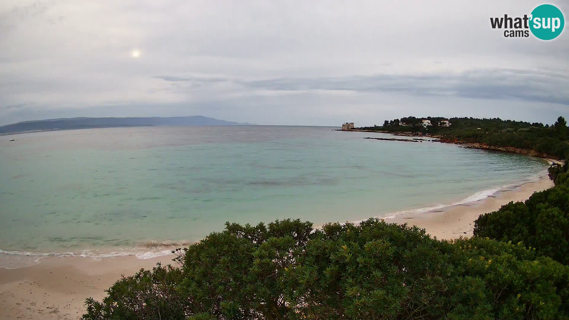 Webcam Lazzaretto beach | Alghero | Sardinia