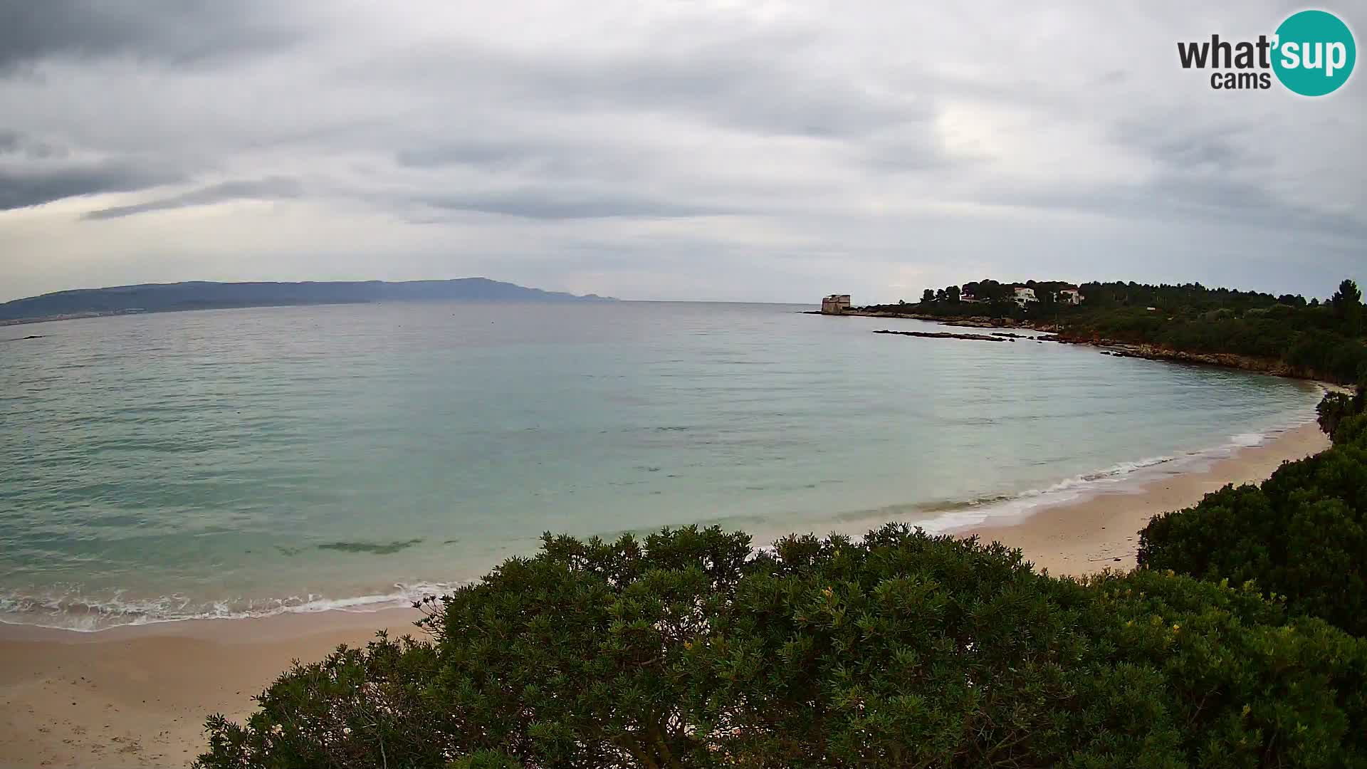 Webcam Lazzaretto Strand | Alghero | Sardinien