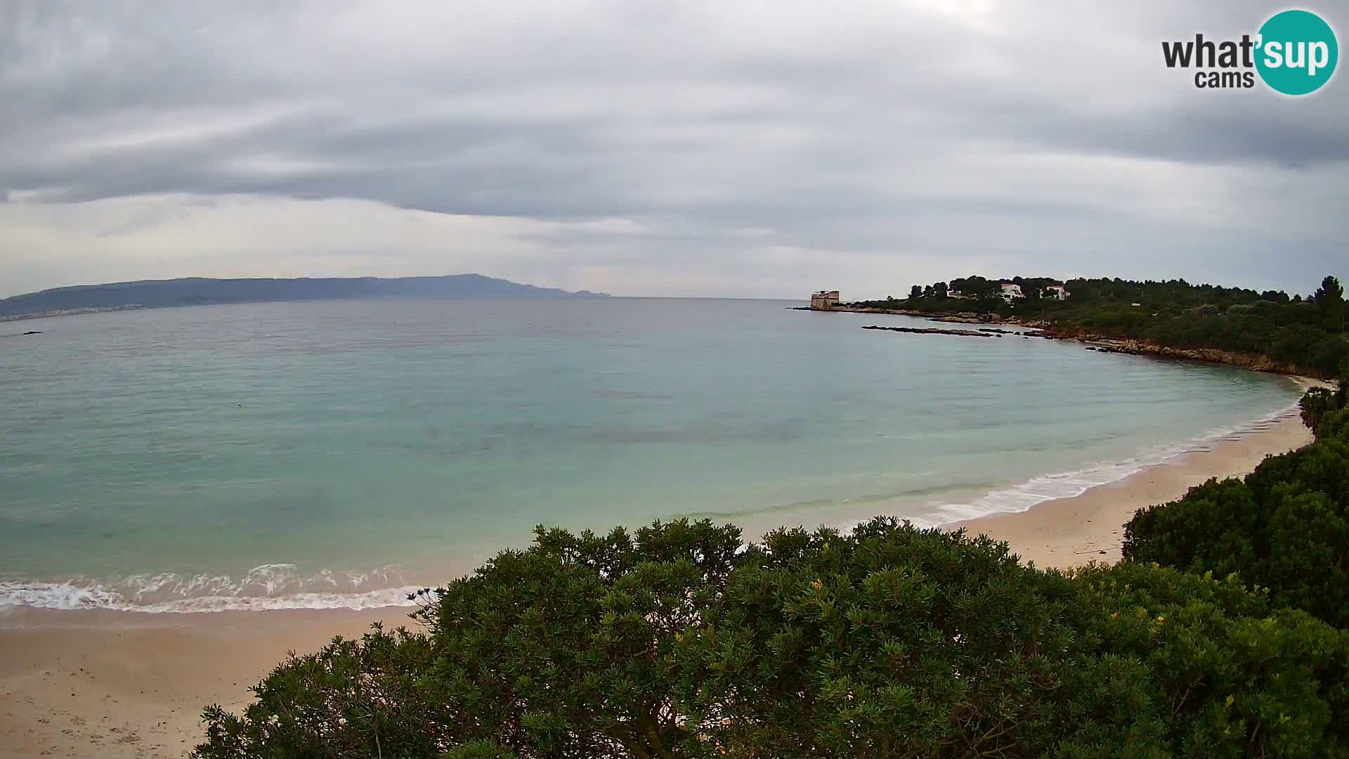 Kamera plaža Lazzaretto | Alghero | Sardinija
