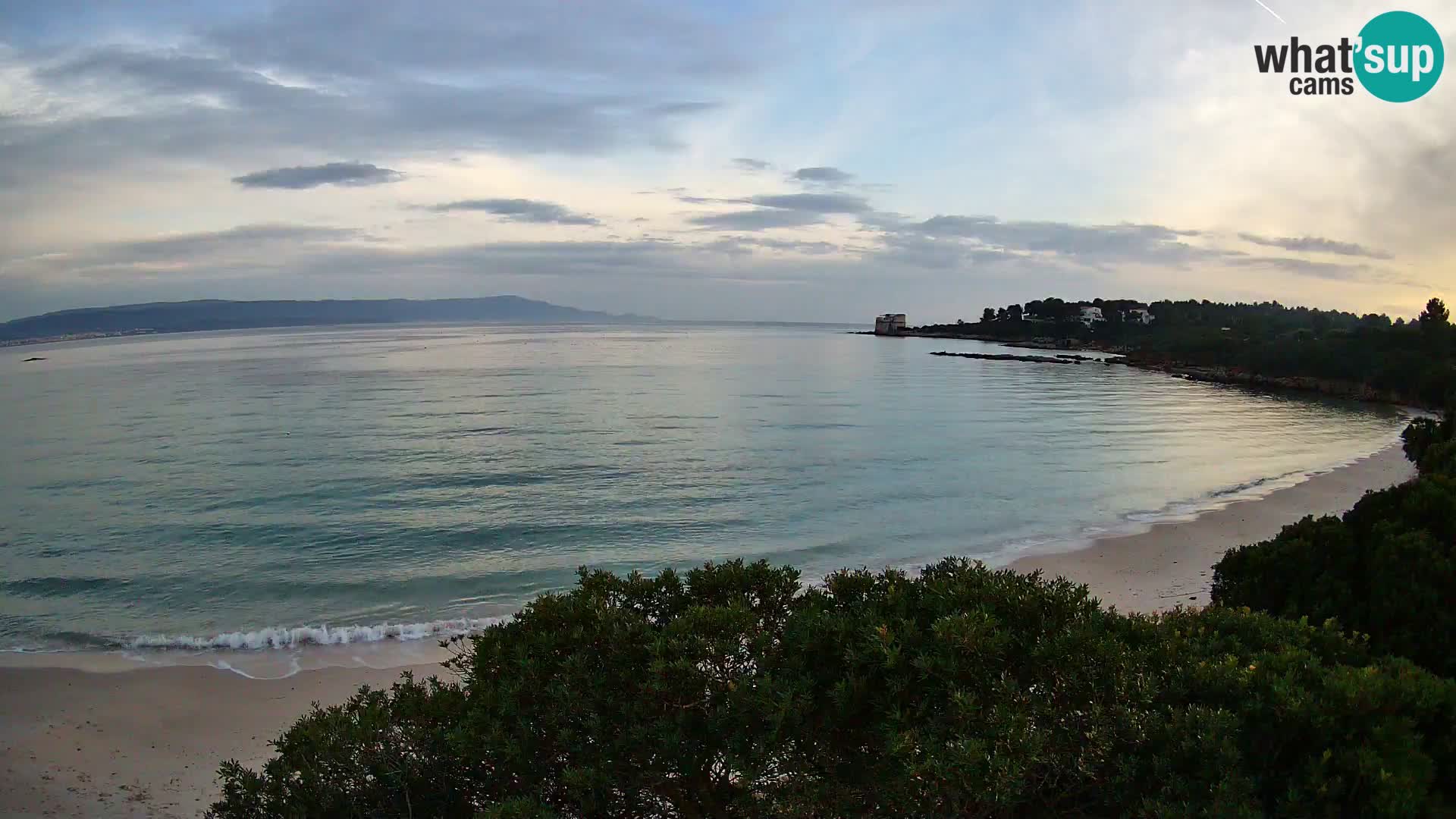 Web kamera plaža Lazzaretto | Alghero | Sardinija