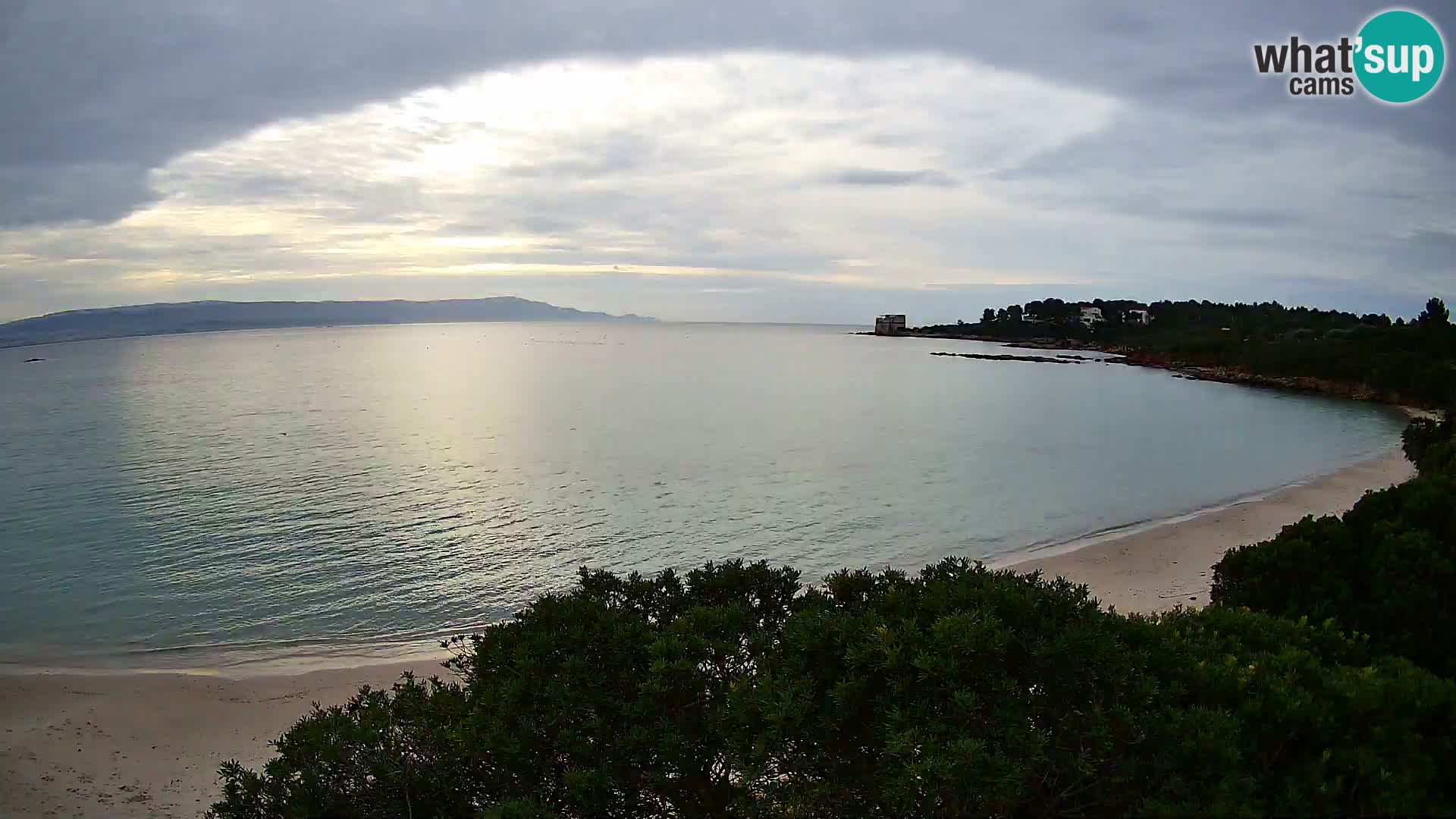 Webcam Lazzaretto beach | Alghero | Sardinia