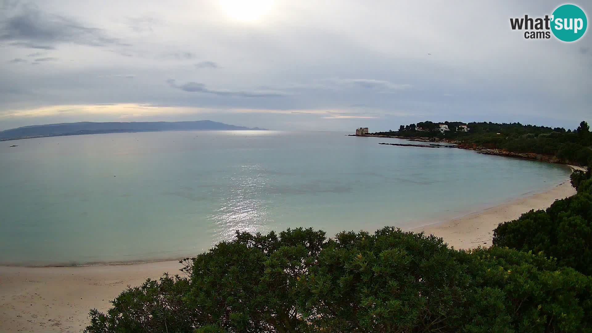 Plage Lazzaretto livecam | Alghero | Sardaigne