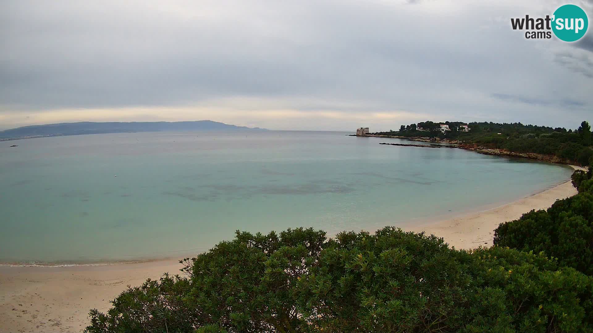Plage Lazzaretto livecam | Alghero | Sardaigne