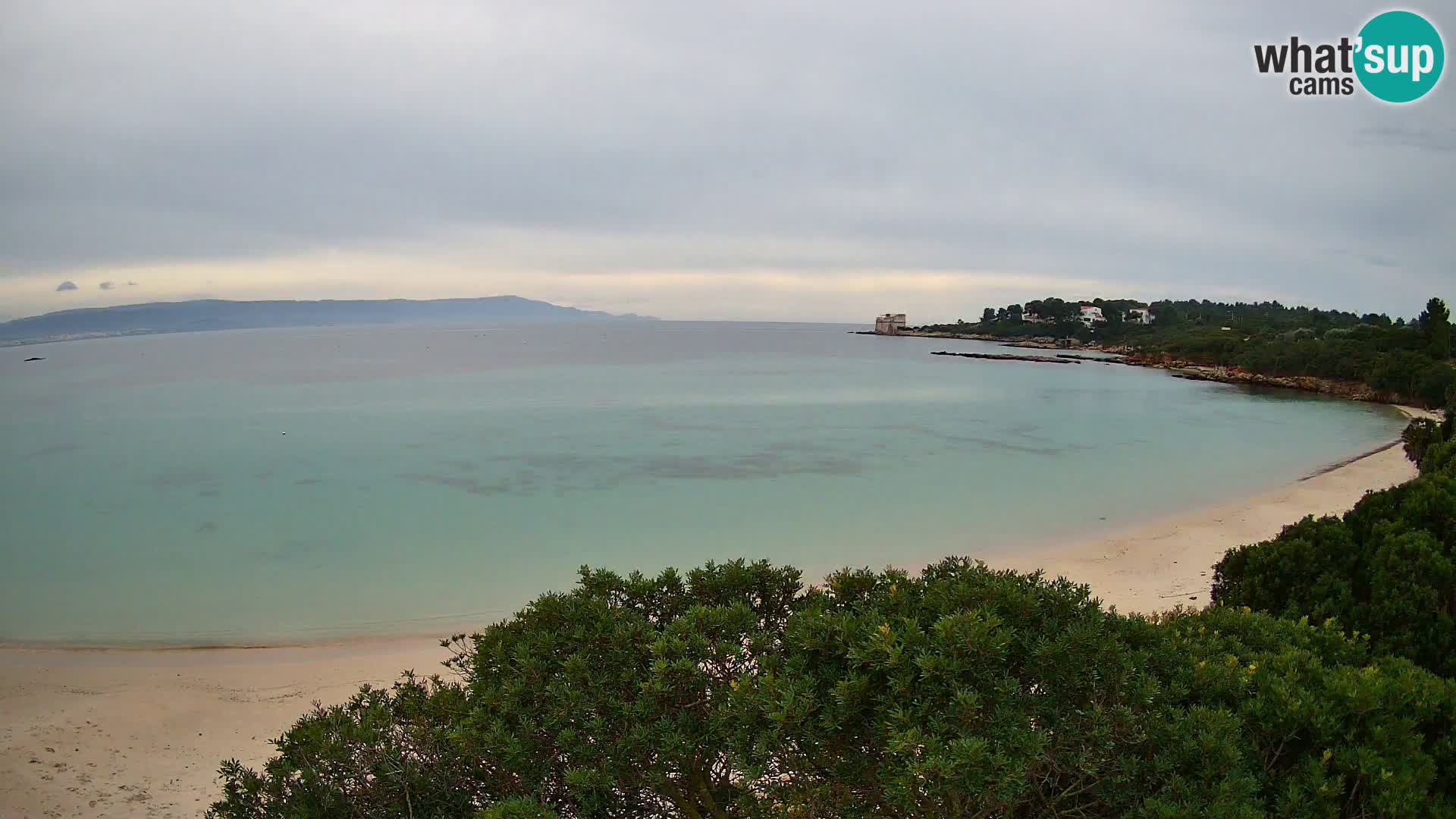 Webcam spiaggia Lazzaretto | Alghero | Sardegna