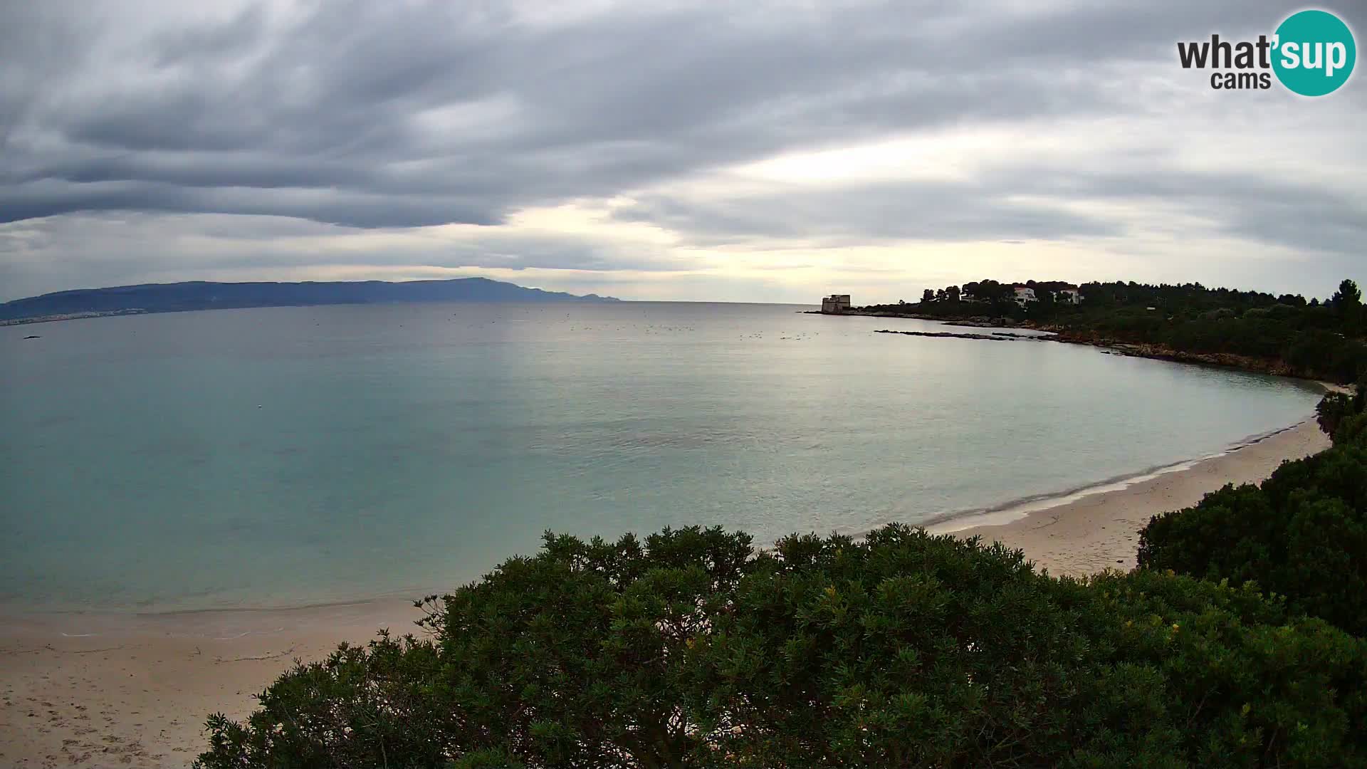 Webcam Lazzaretto beach | Alghero | Sardinia
