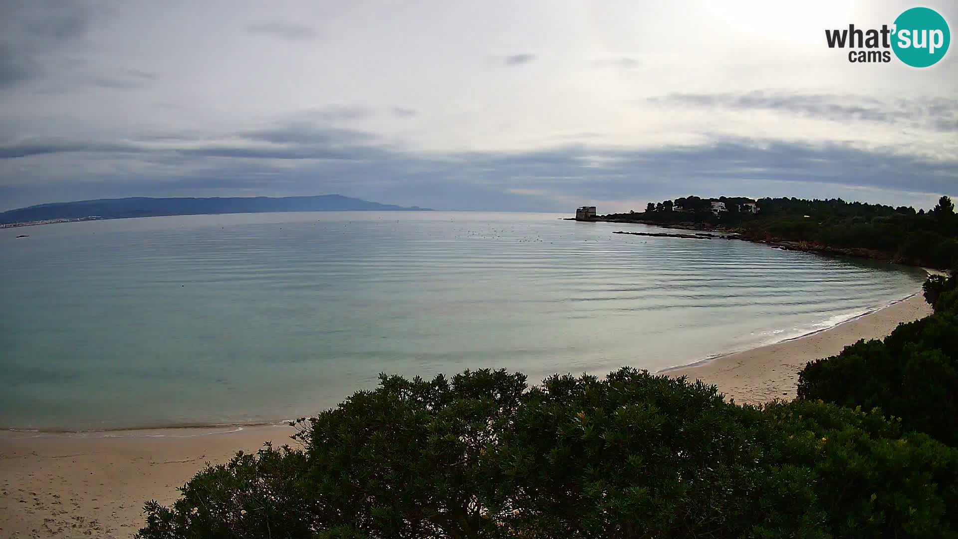 Webcam Lazzaretto beach | Alghero | Sardinia