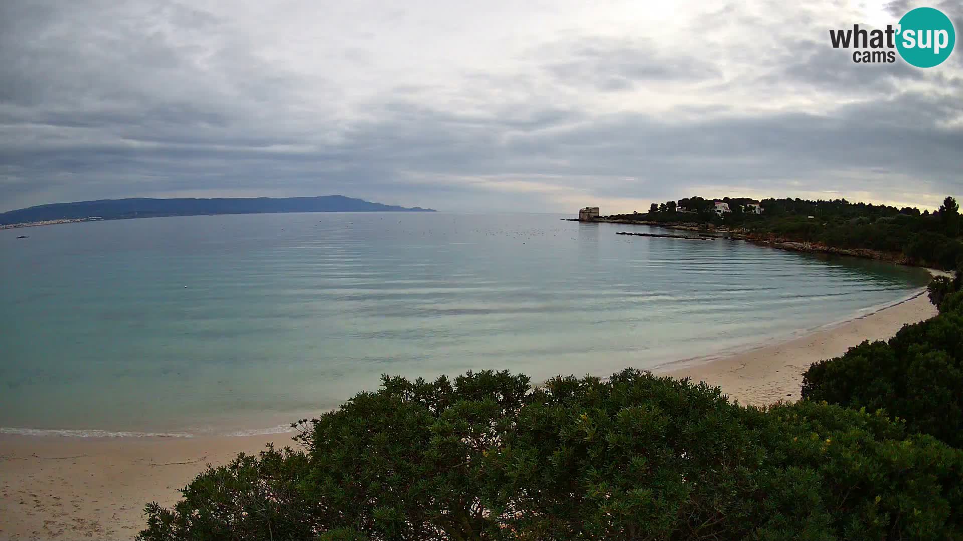 Webcam spiaggia Lazzaretto | Alghero | Sardegna