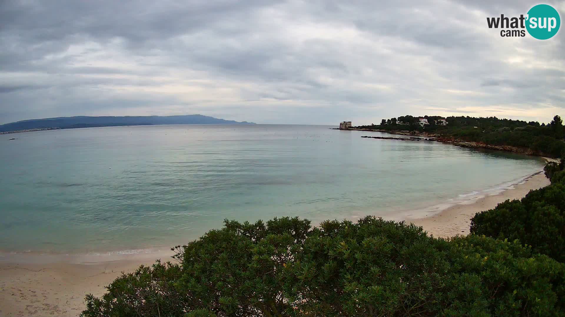 Webcam spiaggia Lazzaretto | Alghero | Sardegna