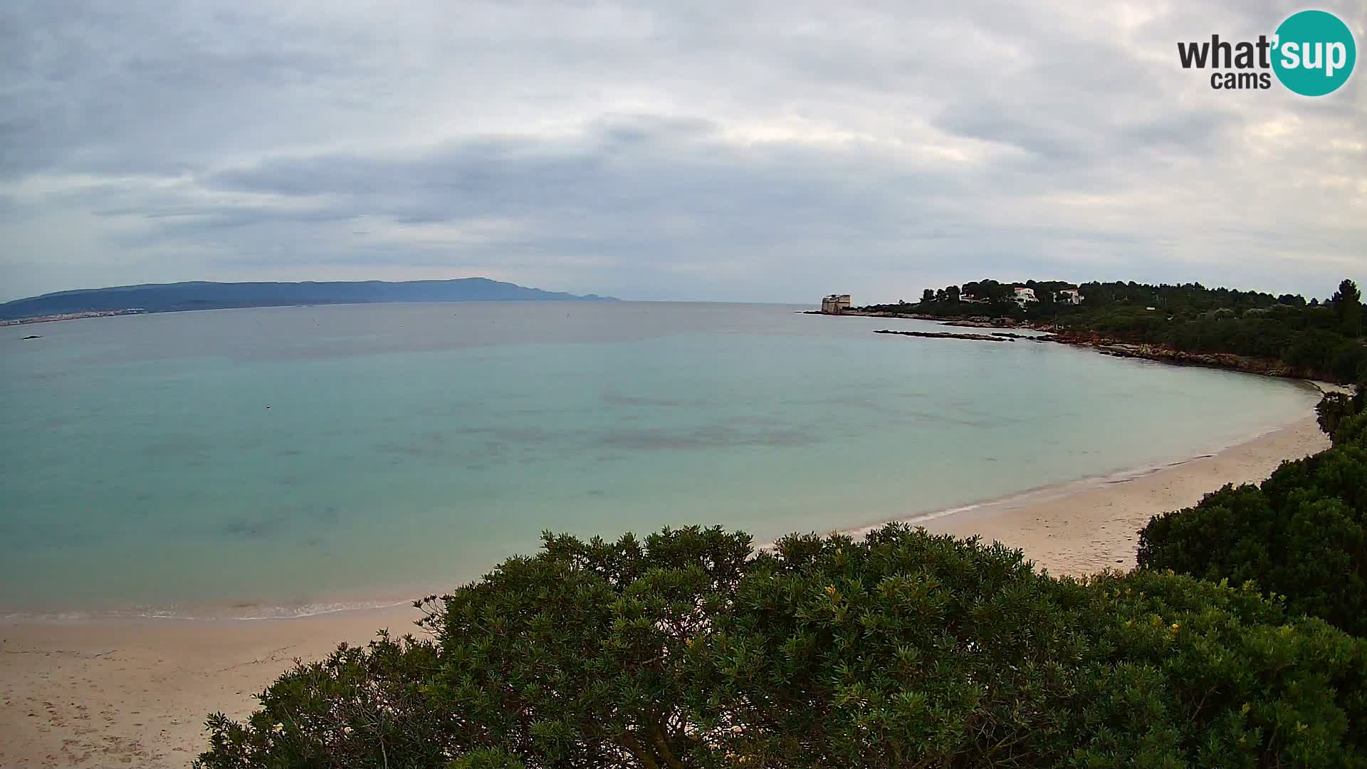 Webcam Lazzaretto Strand | Alghero | Sardinien