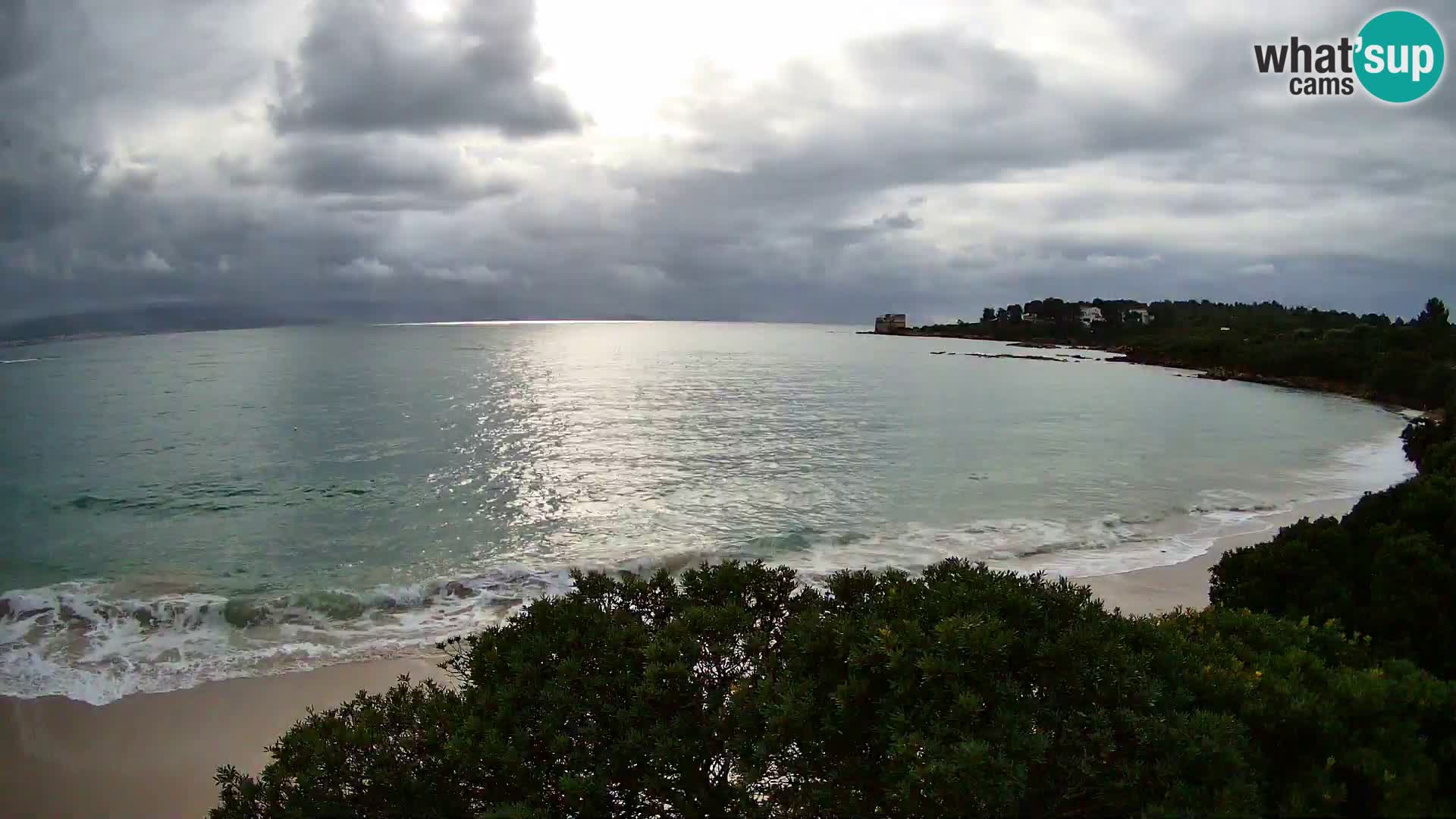 Kamera plaža Lazzaretto | Alghero | Sardinija