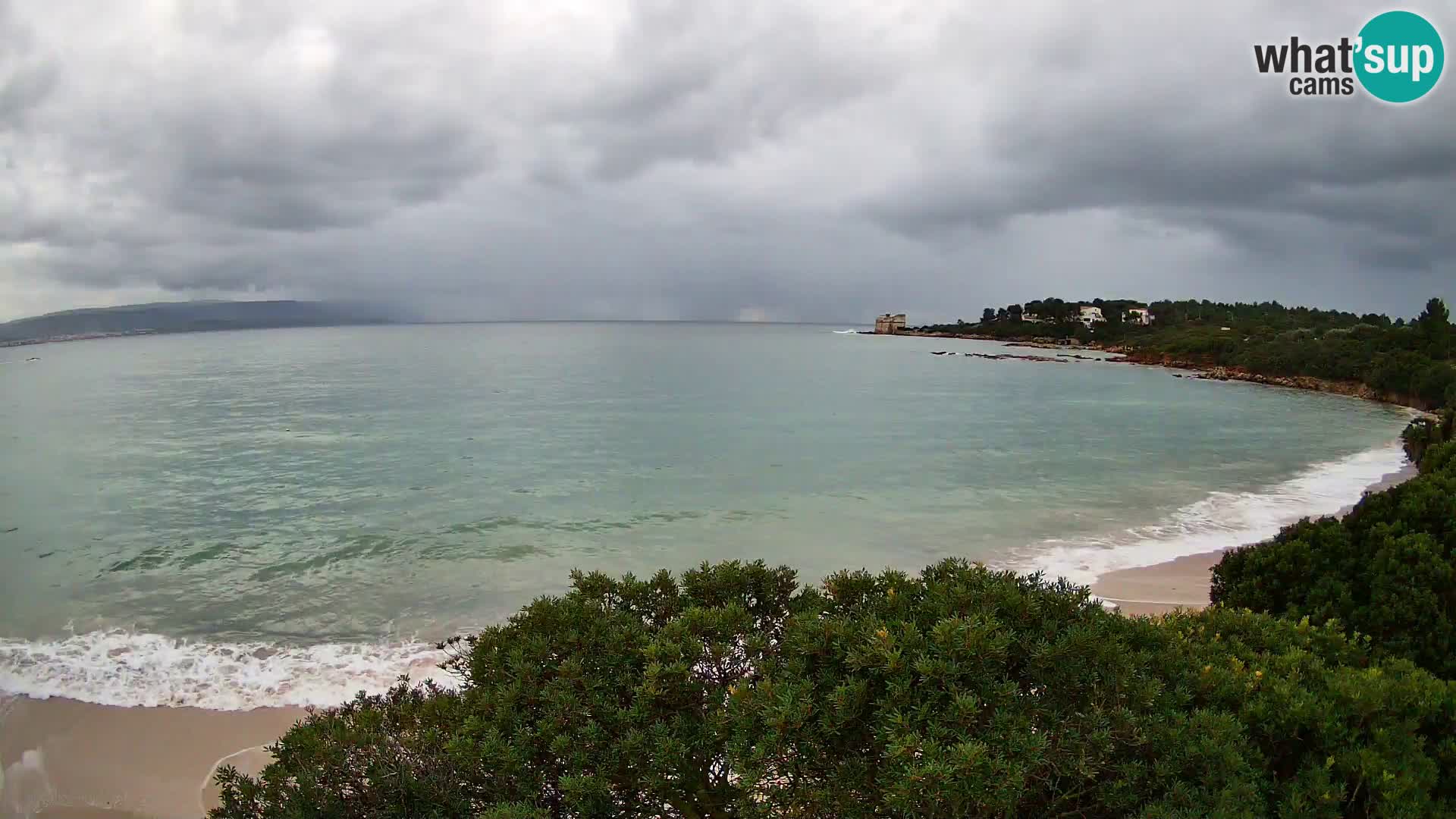 Kamera plaža Lazzaretto | Alghero | Sardinija