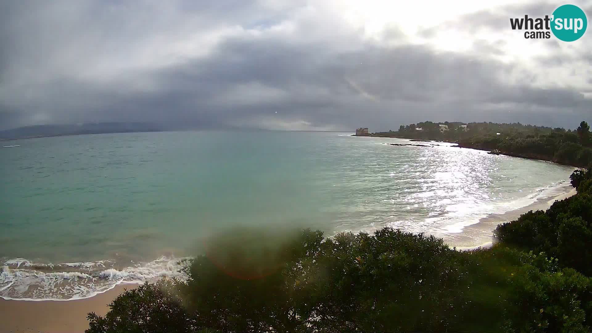 Kamera plaža Lazzaretto | Alghero | Sardinija