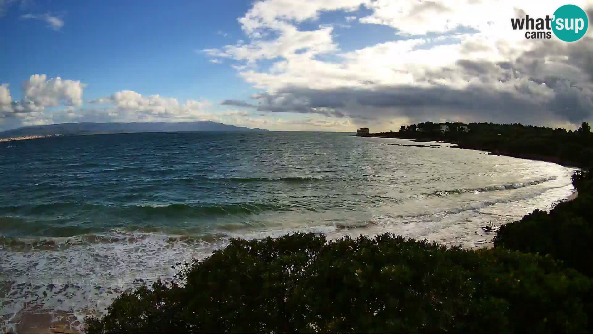 Webcam Lazzaretto beach | Alghero | Sardinia