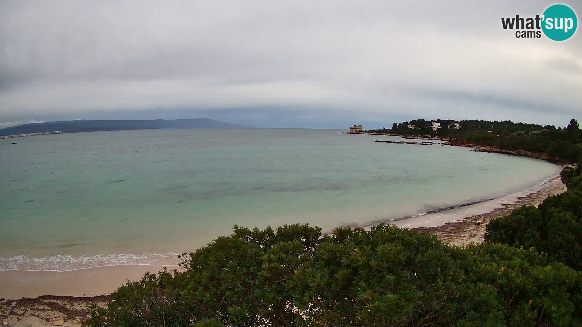 Plage Lazzaretto livecam | Alghero | Sardaigne
