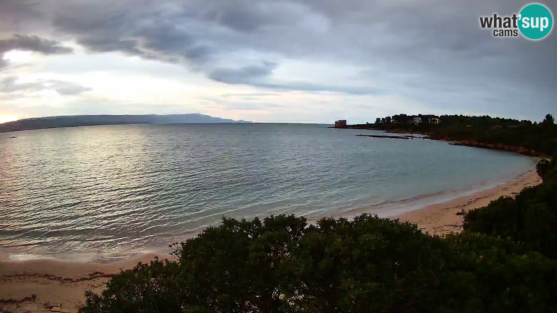 Kamera plaža Lazzaretto | Alghero | Sardinija
