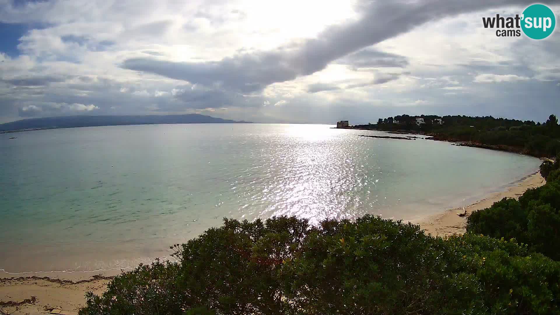 Webcam Lazzaretto Strand | Alghero | Sardinien