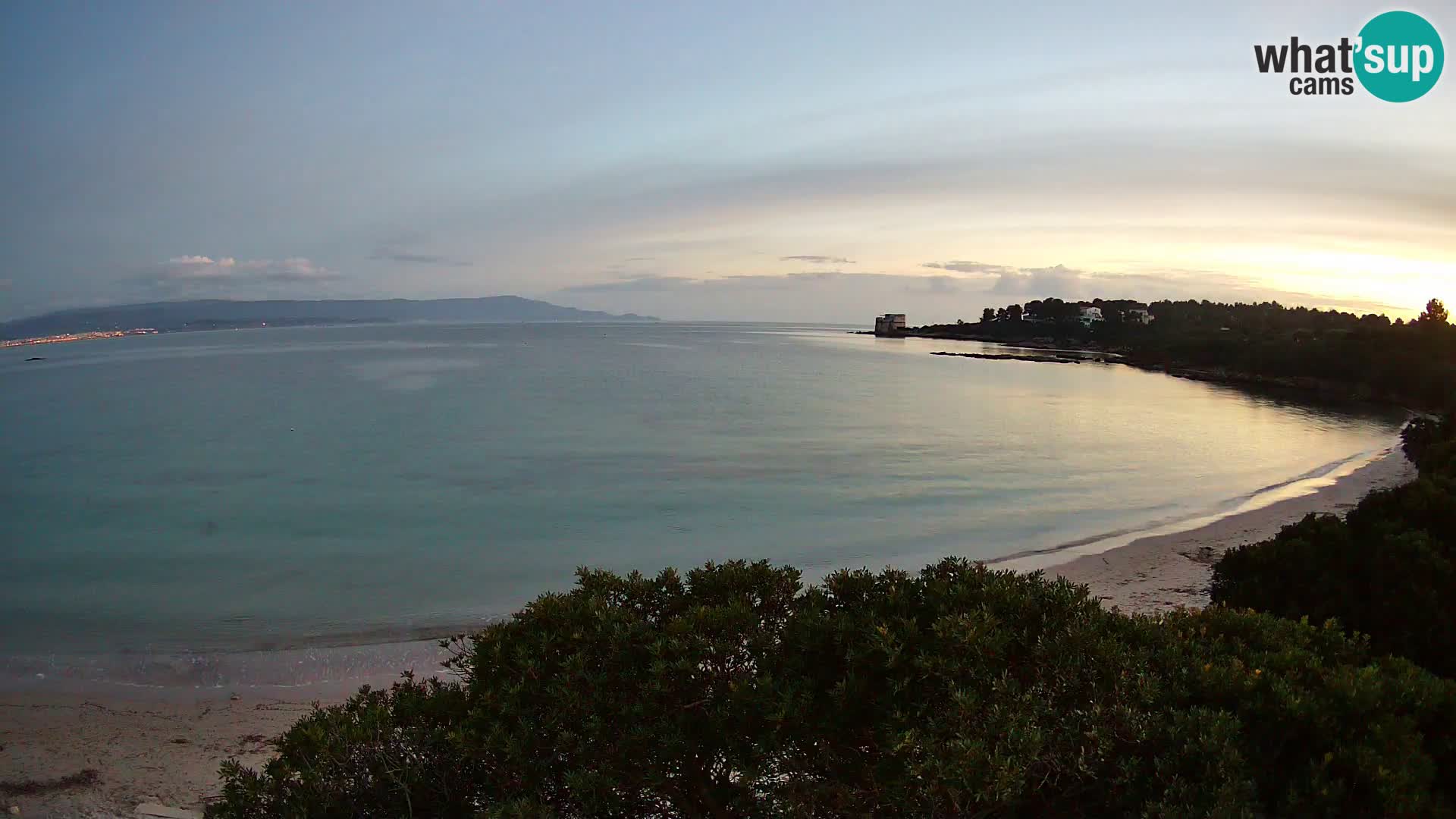 Webcam Lazzaretto beach | Alghero | Sardinia