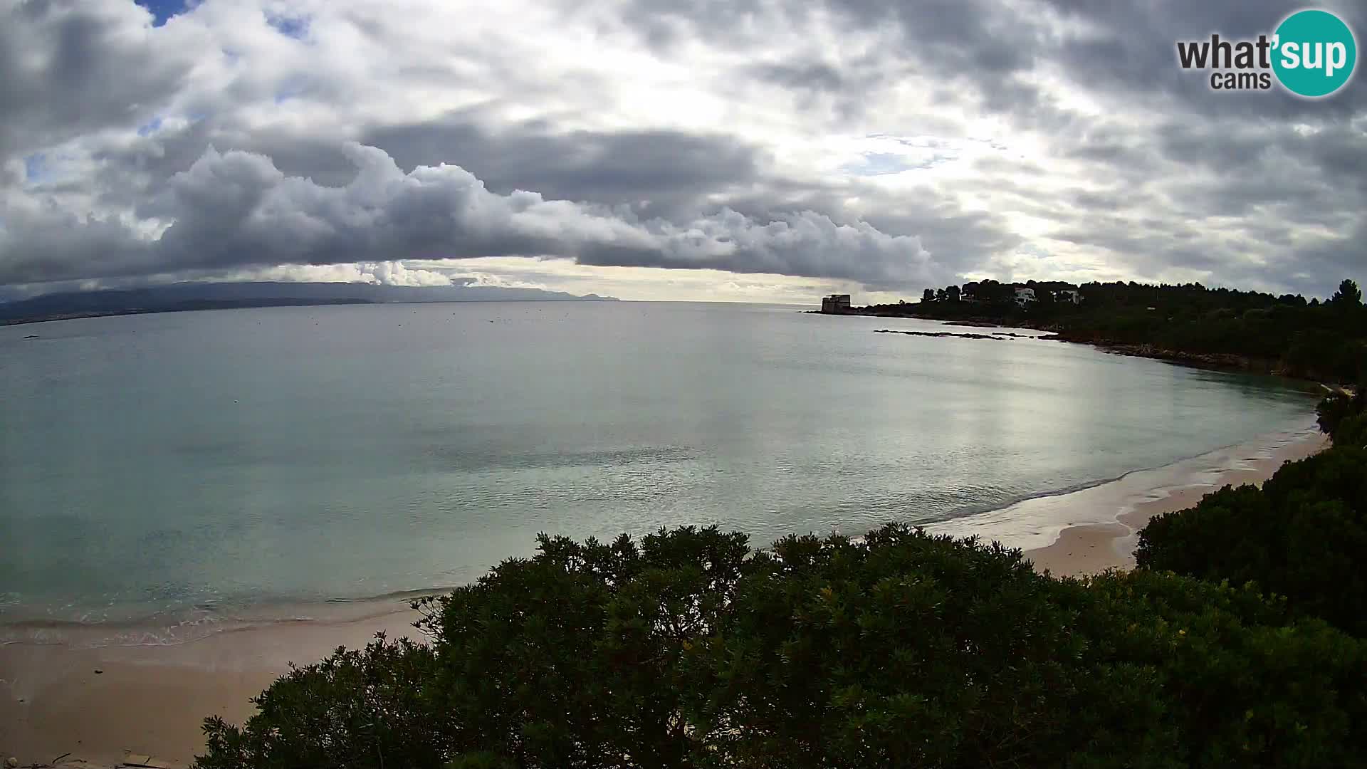 Web kamera plaža Lazzaretto | Alghero | Sardinija