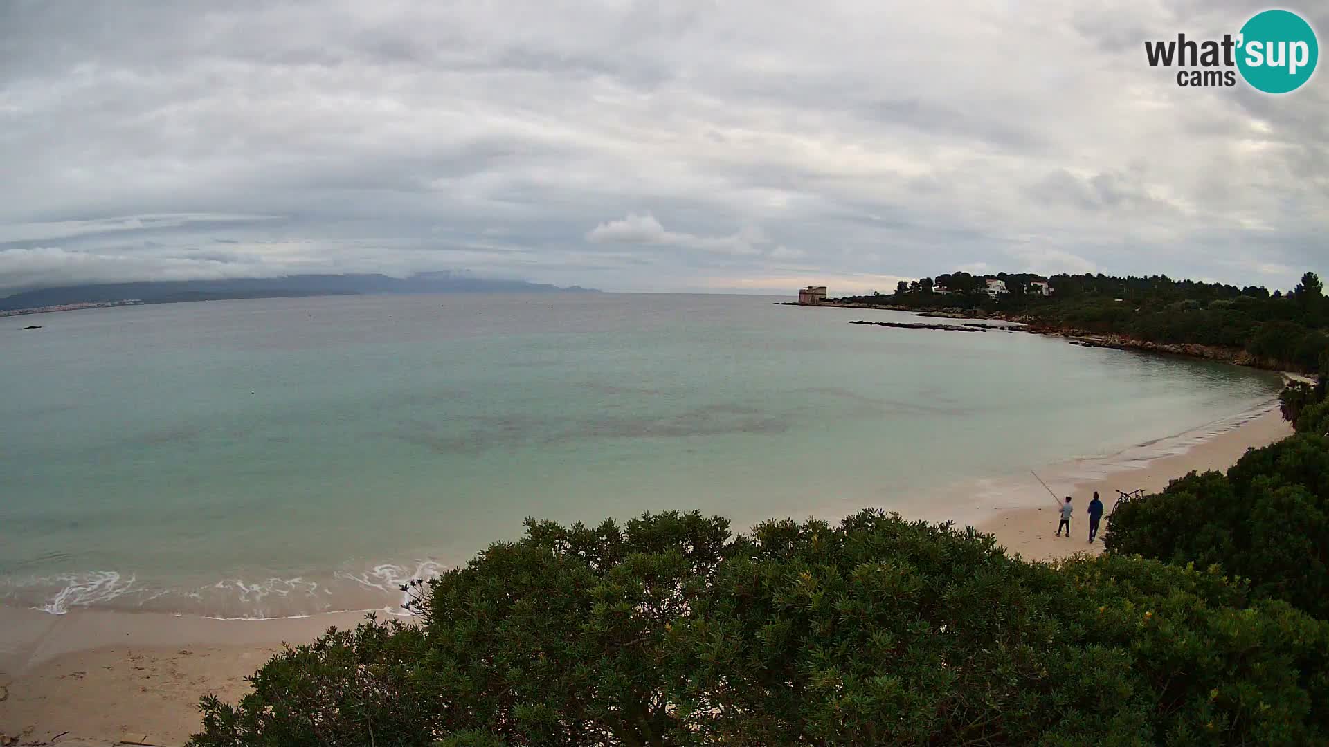 Webcam Lazzaretto beach | Alghero | Sardinia