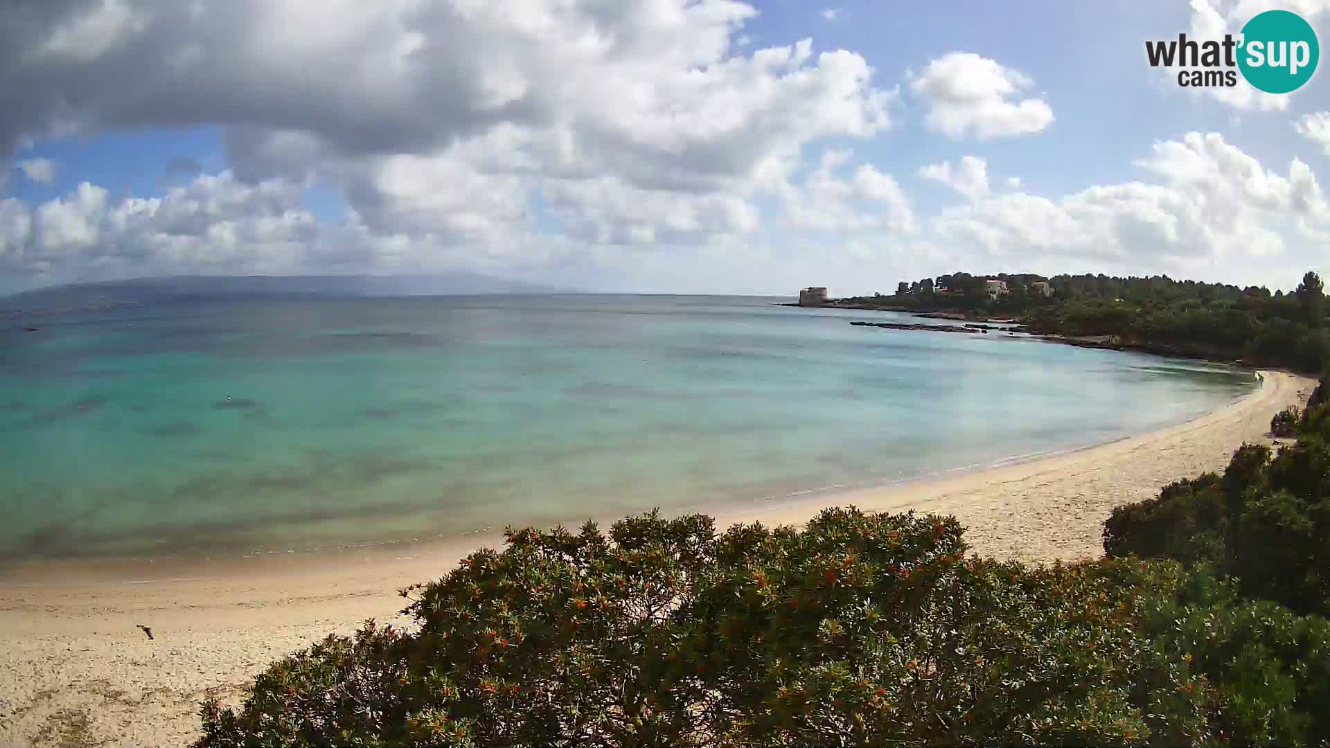 Webcam Lazzaretto Strand | Alghero | Sardinien