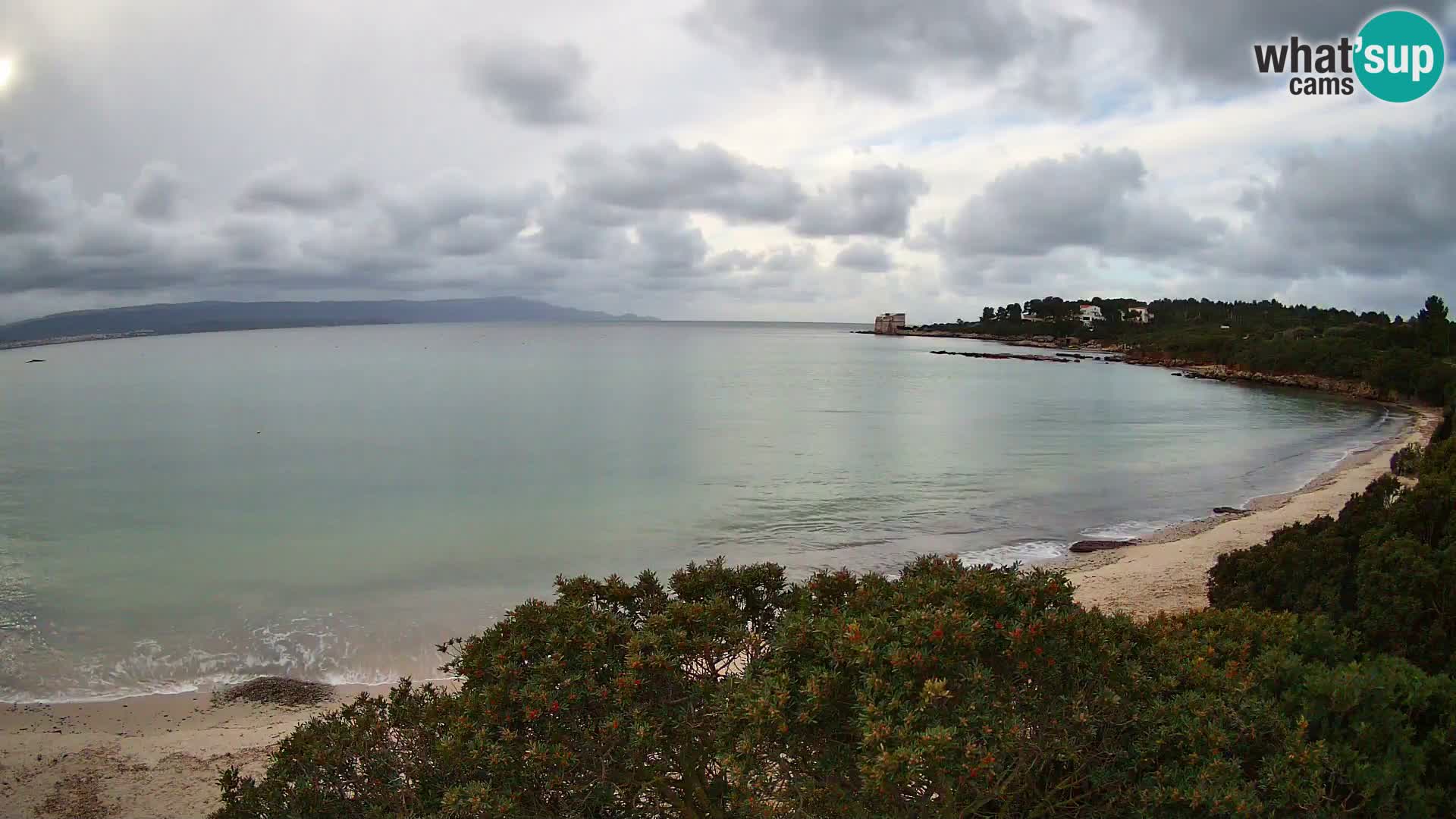 Plage Lazzaretto livecam | Alghero | Sardaigne