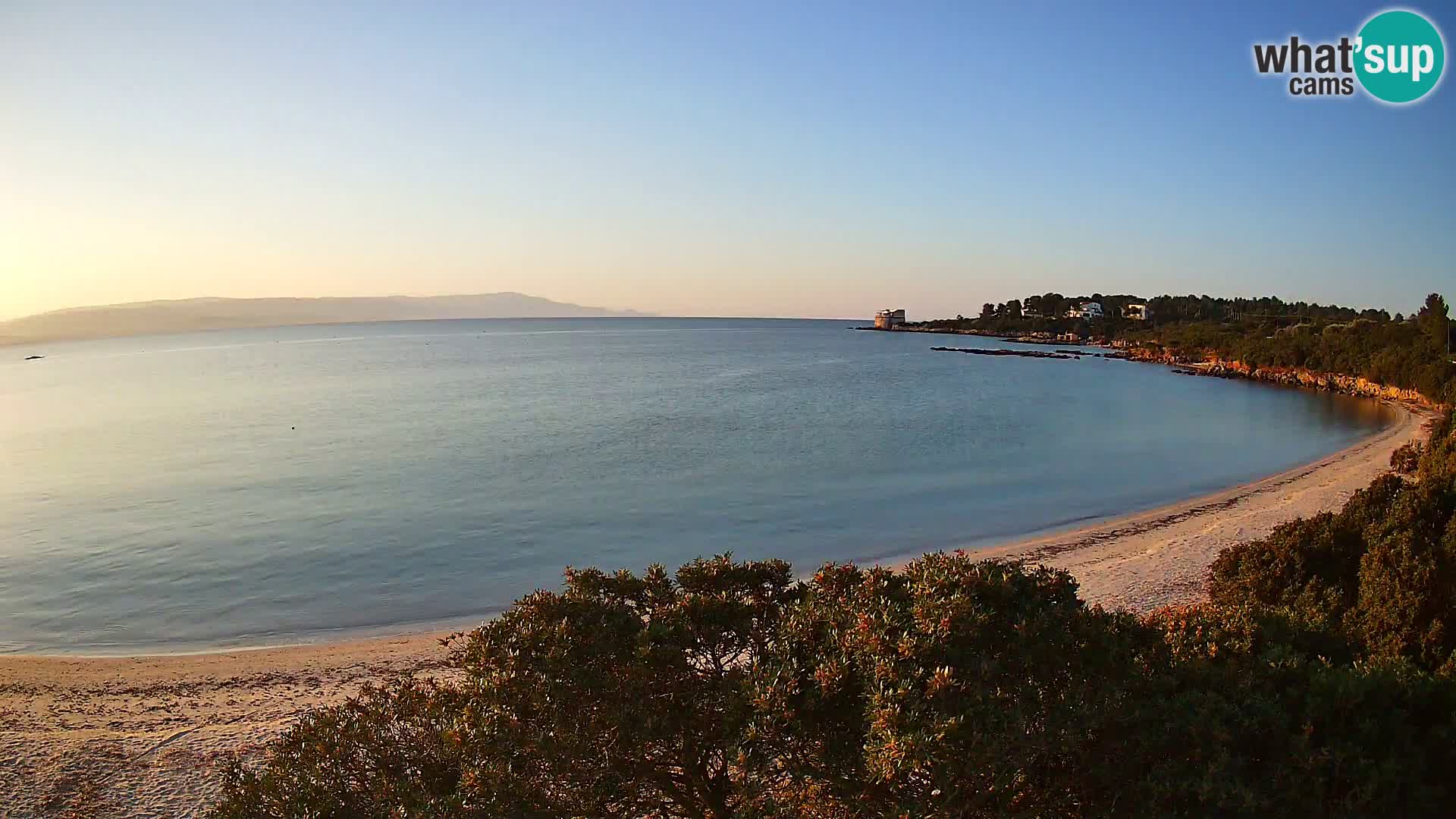 Webcam Lazzaretto Strand | Alghero | Sardinien