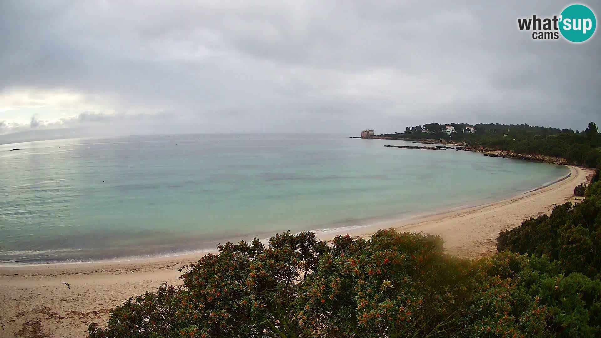 Webcam Lazzaretto Strand | Alghero | Sardinien