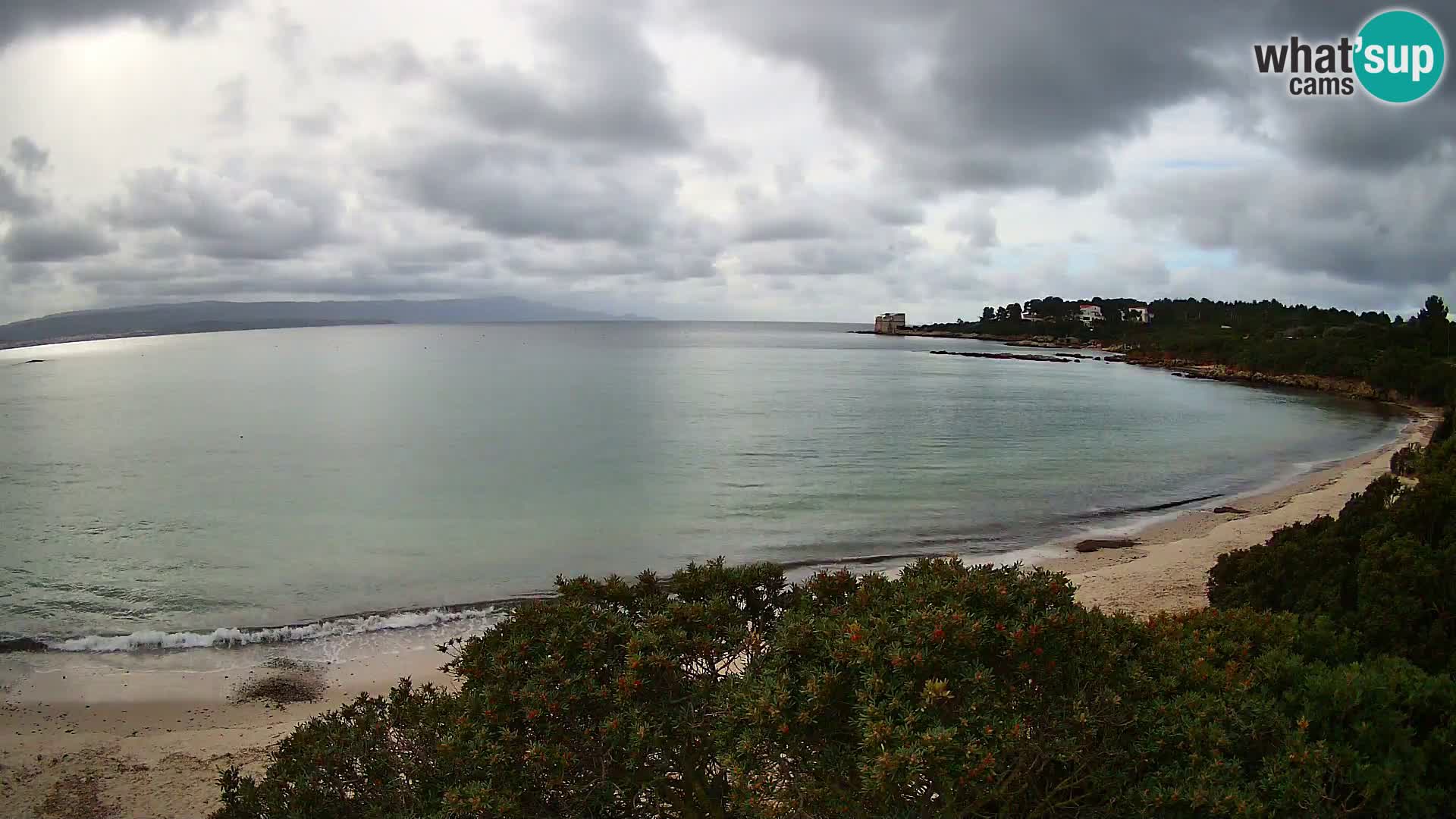 Kamera plaža Lazzaretto | Alghero | Sardinija