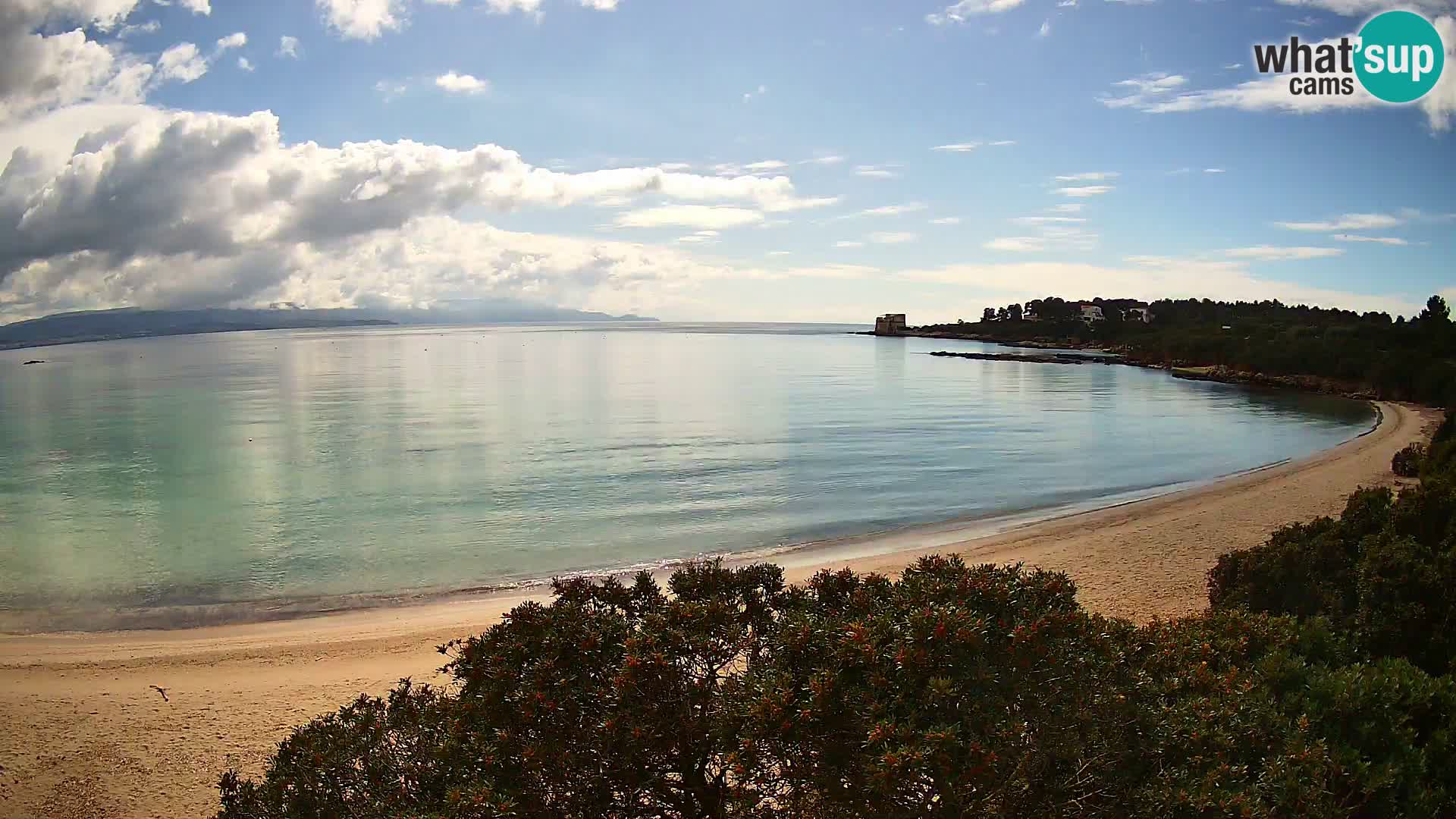 Webcam Lazzaretto beach | Alghero | Sardinia