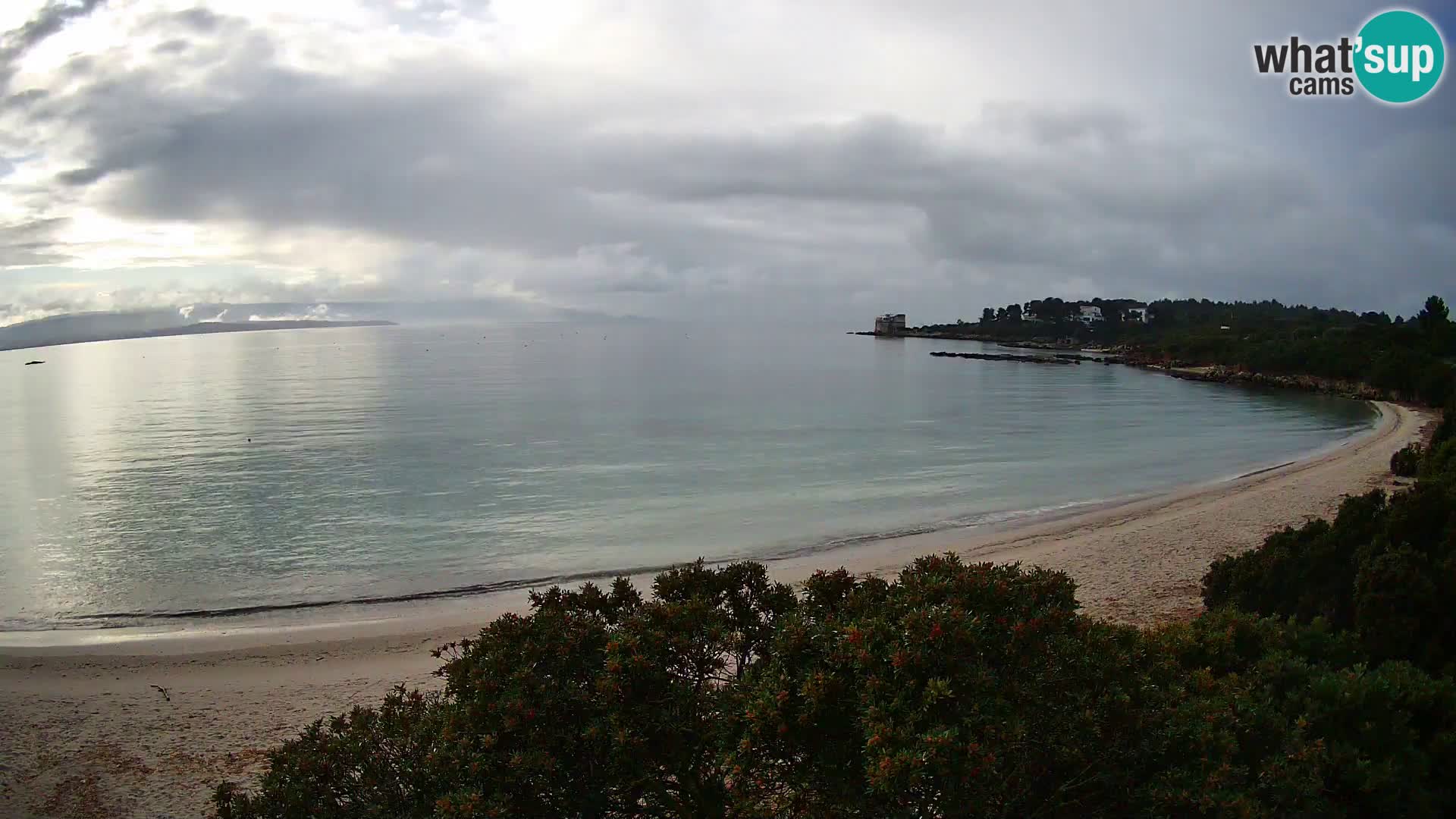 Webcam Lazzaretto beach | Alghero | Sardinia