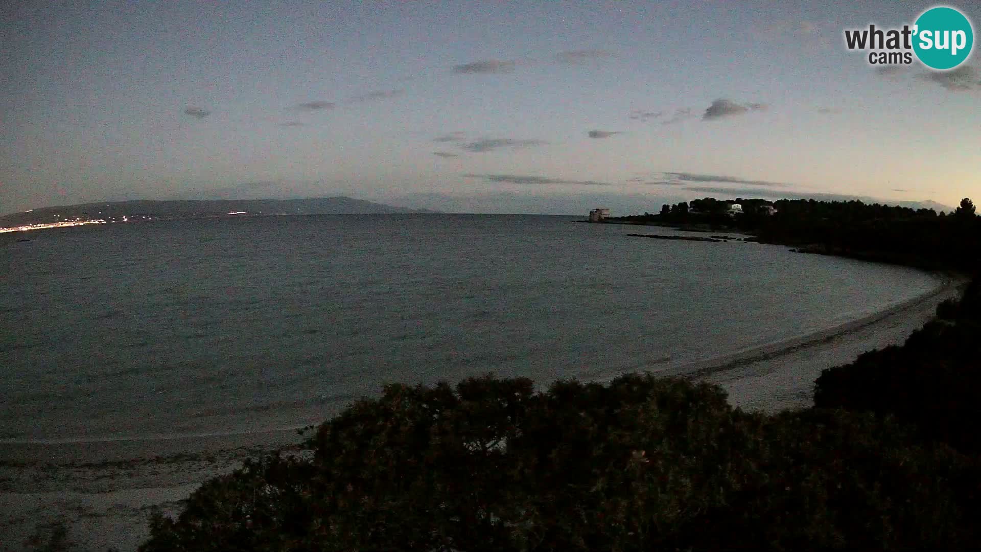 Kamera plaža Lazzaretto | Alghero | Sardinija