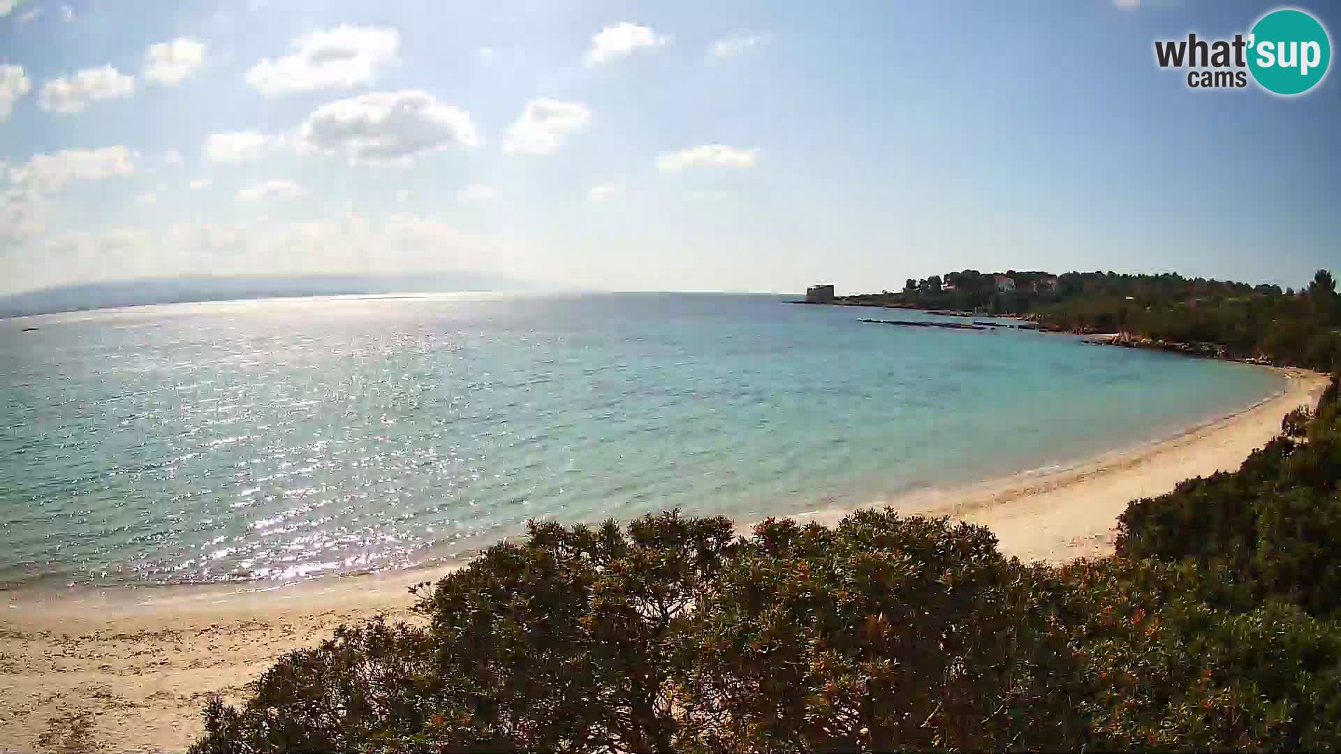 Webcam spiaggia Lazzaretto | Alghero | Sardegna