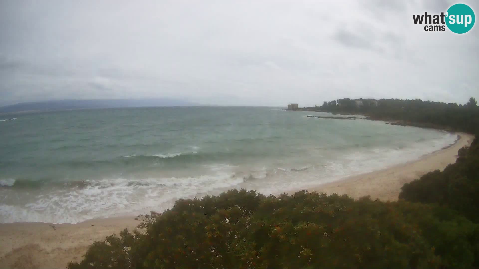 Web kamera plaža Lazzaretto | Alghero | Sardinija