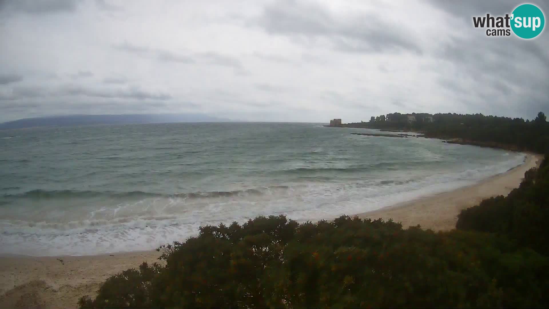 Webcam Lazzaretto Strand | Alghero | Sardinien