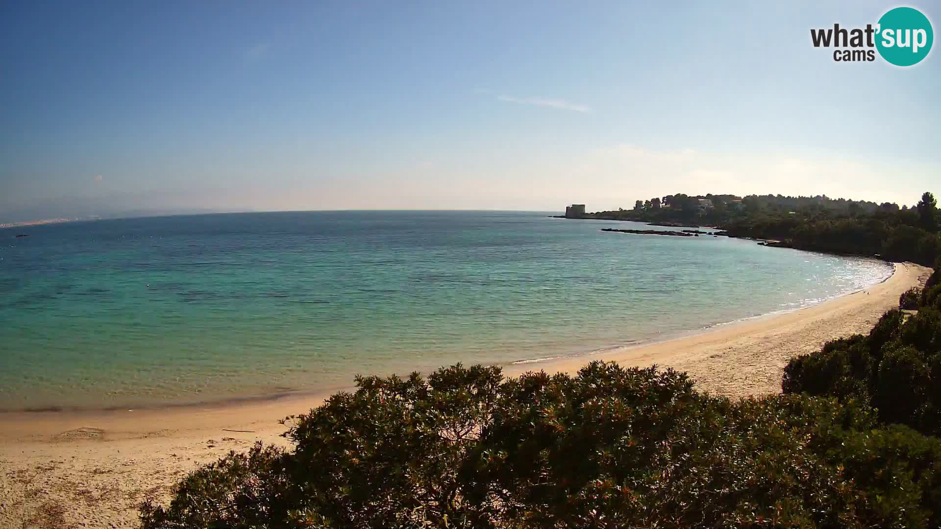 Webcam spiaggia Lazzaretto | Alghero | Sardegna