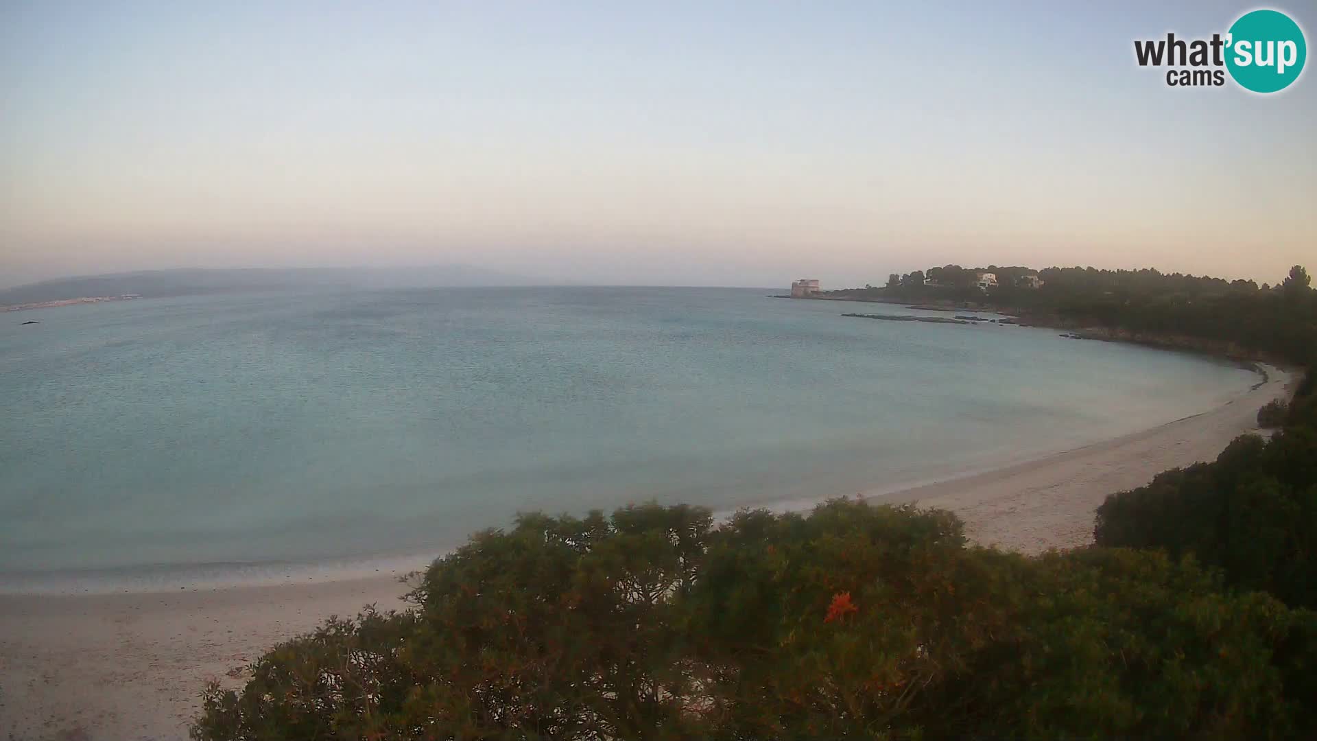Webcam Lazzaretto beach | Alghero | Sardinia