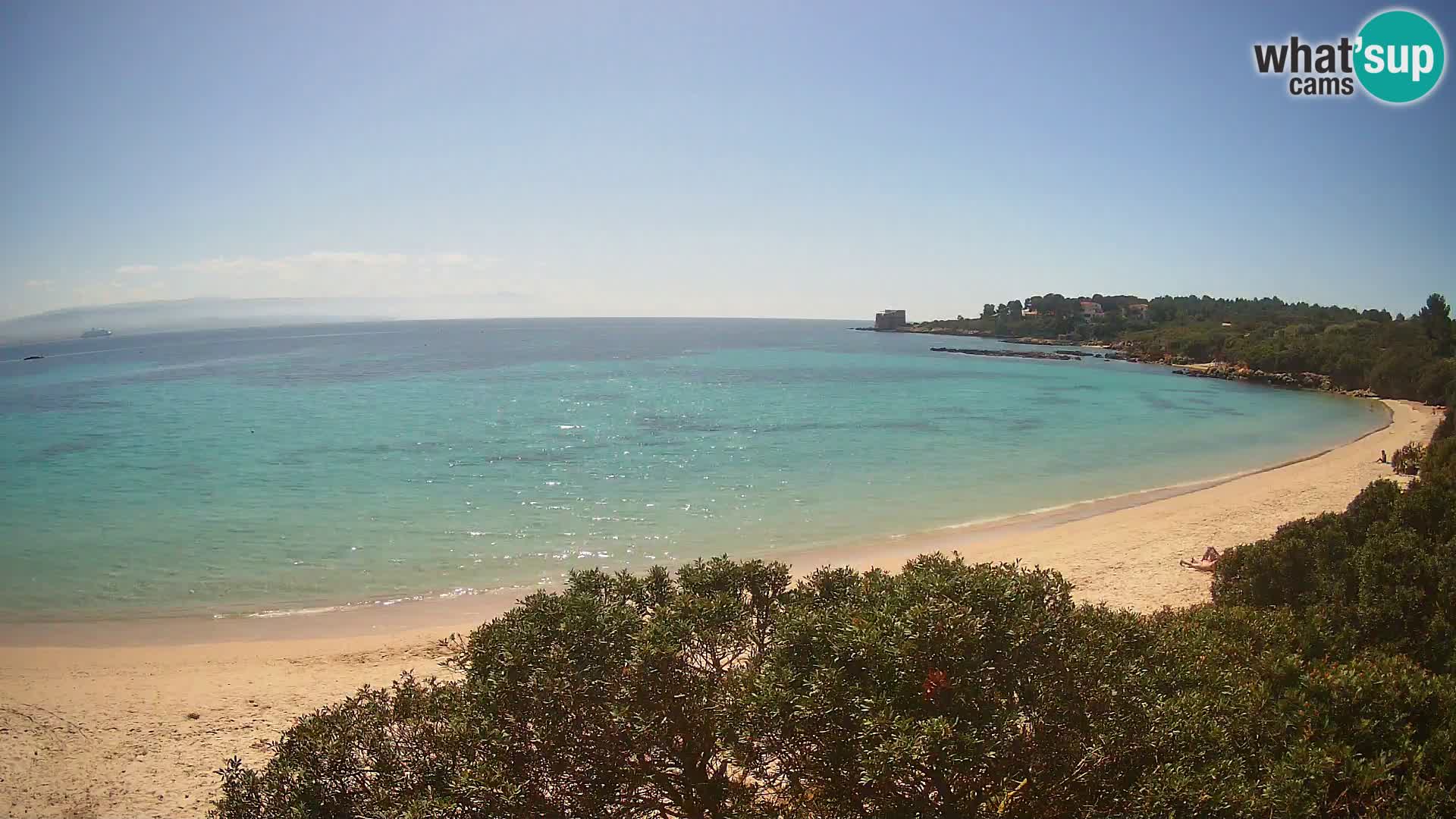 Webcam spiaggia Lazzaretto | Alghero | Sardegna
